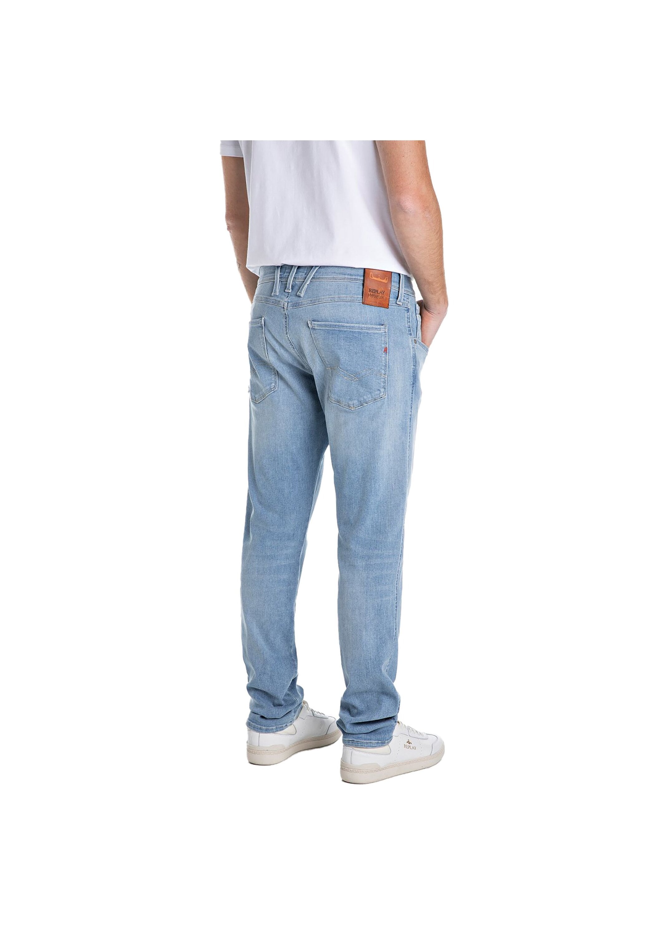 Replay Regular-fit-Jeans "Jeans Hyperflex ANBASS" günstig online kaufen