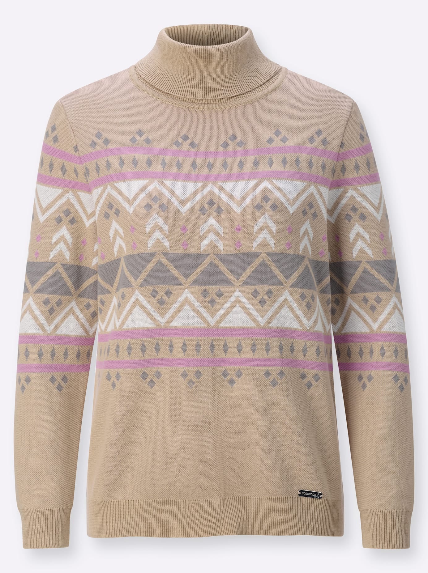 Casual Looks Norwegerpullover »Rollkragen-Pullover«