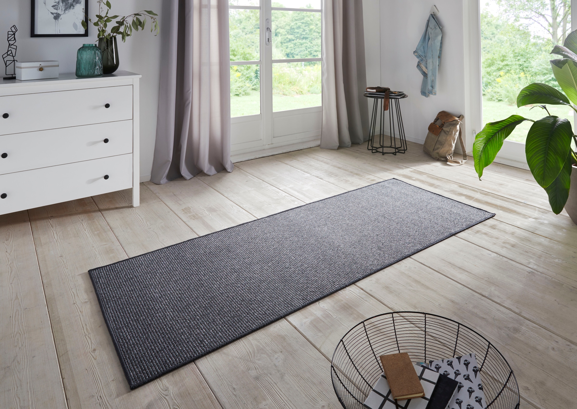 HANSE Home Läufer »Bouclé«, rechteckig, Rutschfest, Sisal Optik,  Teppichläufer, Teppich, Küche, Flur, Schlicht | BAUR