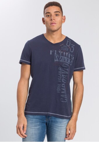 CAMP DAVID T-Shirt, mit Logoprints kaufen