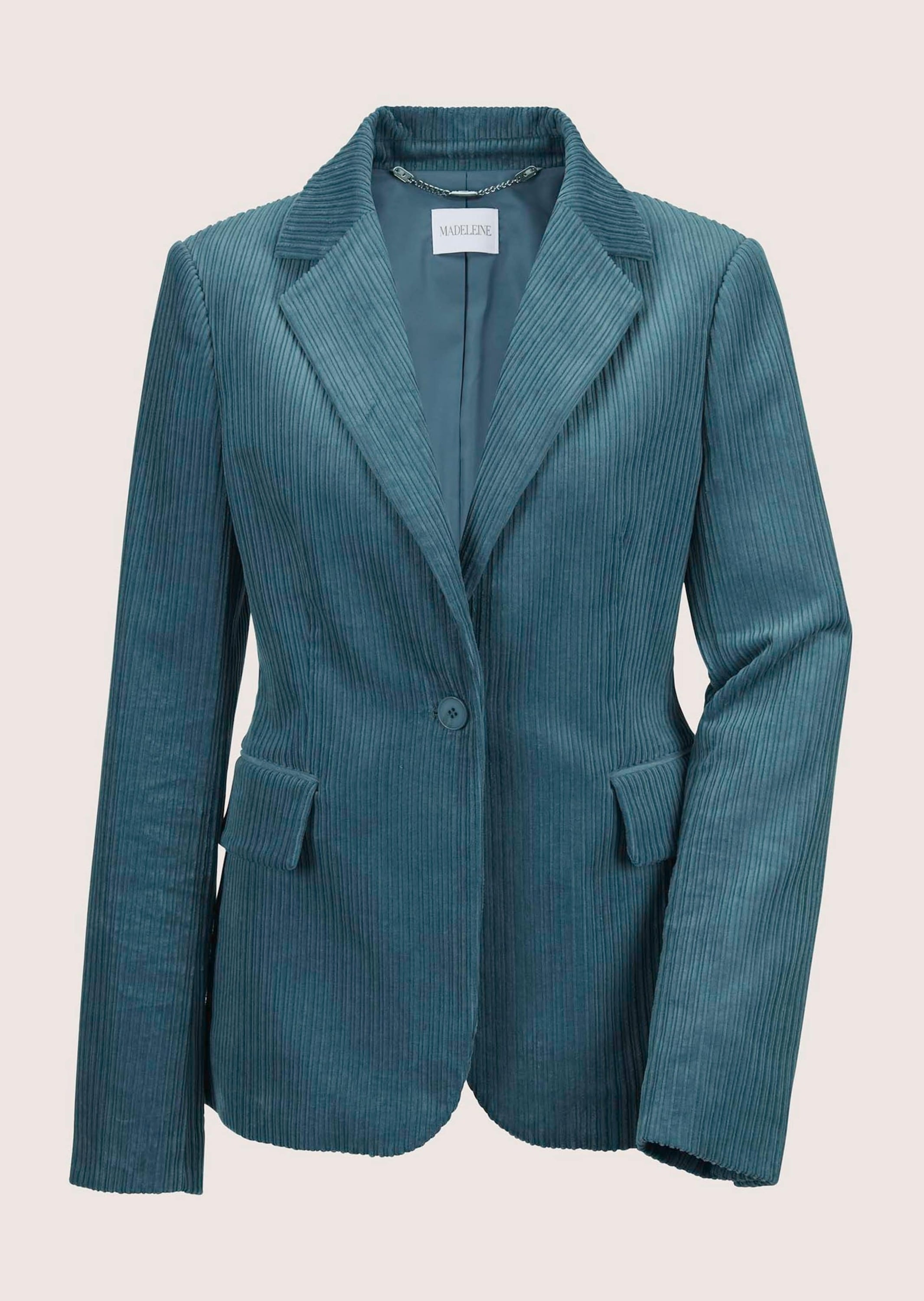 MADELEINE Jerseyblazer "Cordblazer Klassischer Cordblazer mit Reverskragen" günstig online kaufen
