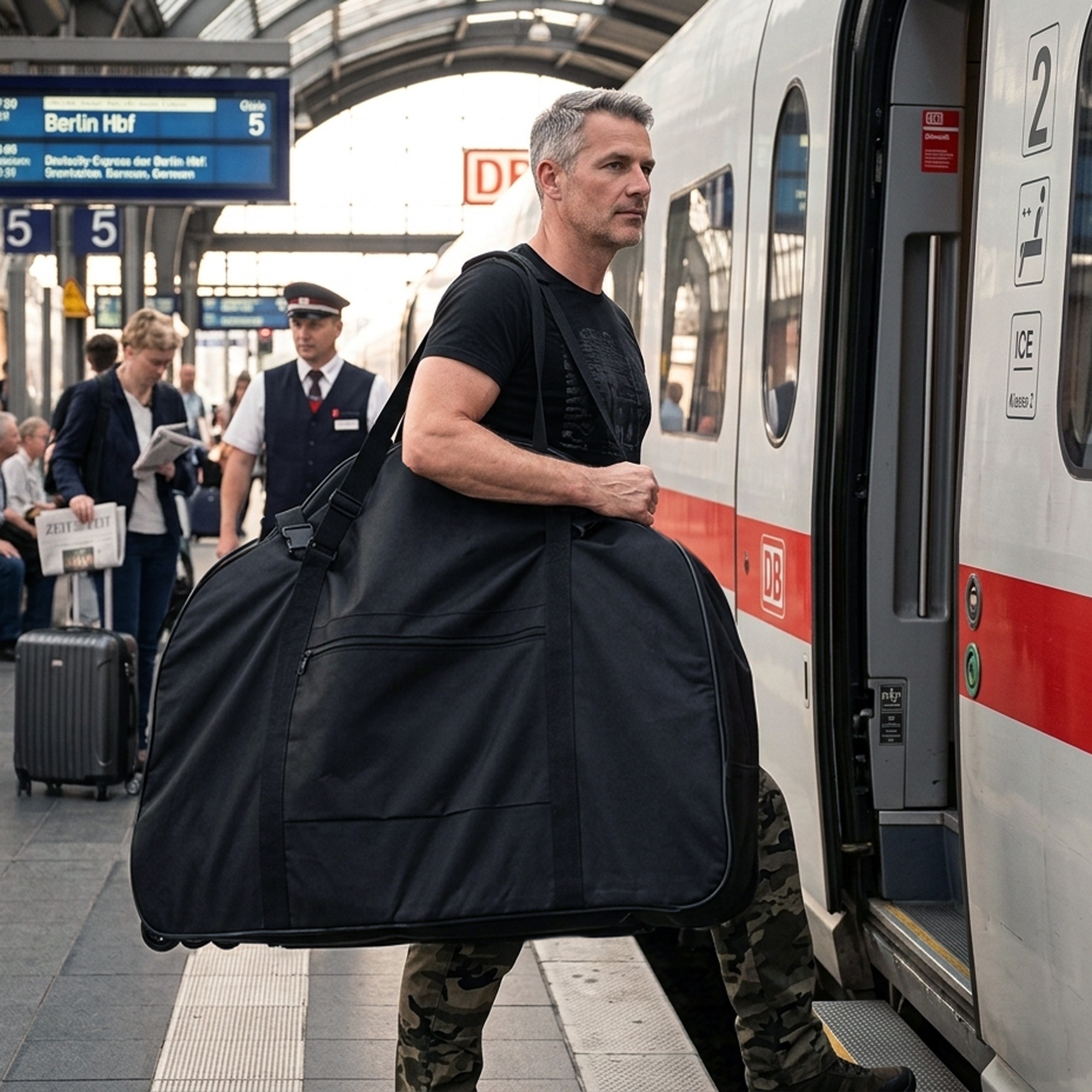 SachsenRad Aufbewahrungstasche »Faltrad-Transporttasche Premium für SachsenRAD F2 / F3 / F11 / F12« gefaltet 86 x 39 x 15 cm