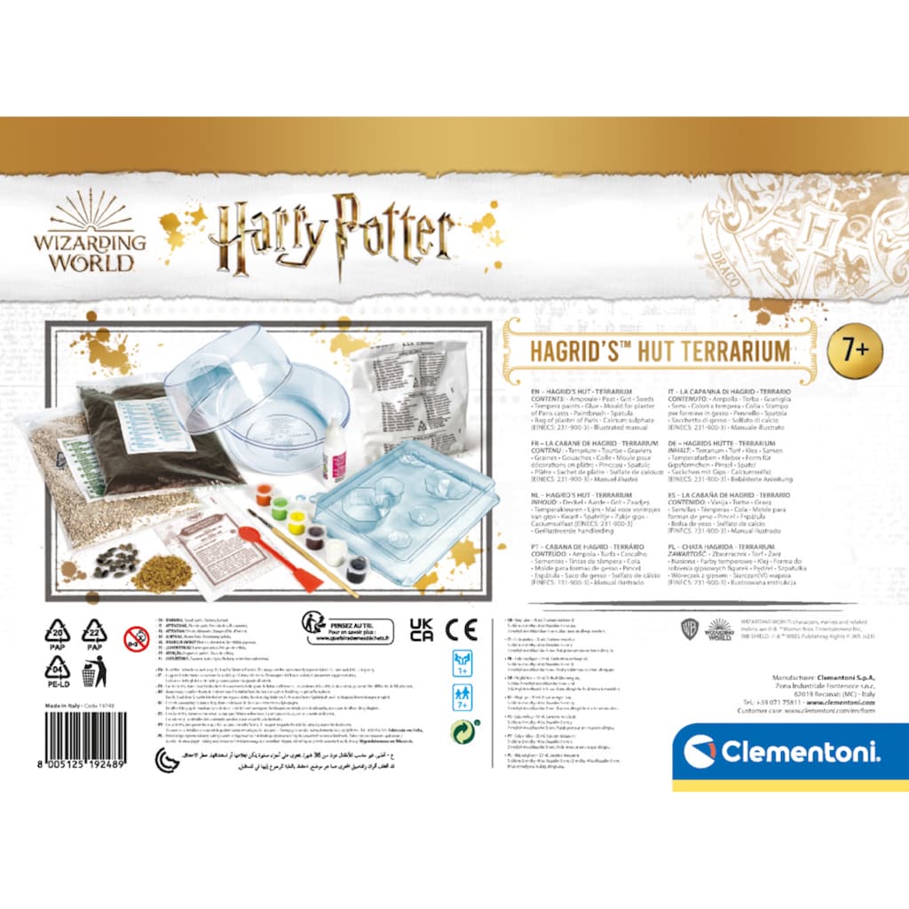 Clementoni® Experimentierkasten »Harry Potter, Terrarium«, Made in Europe