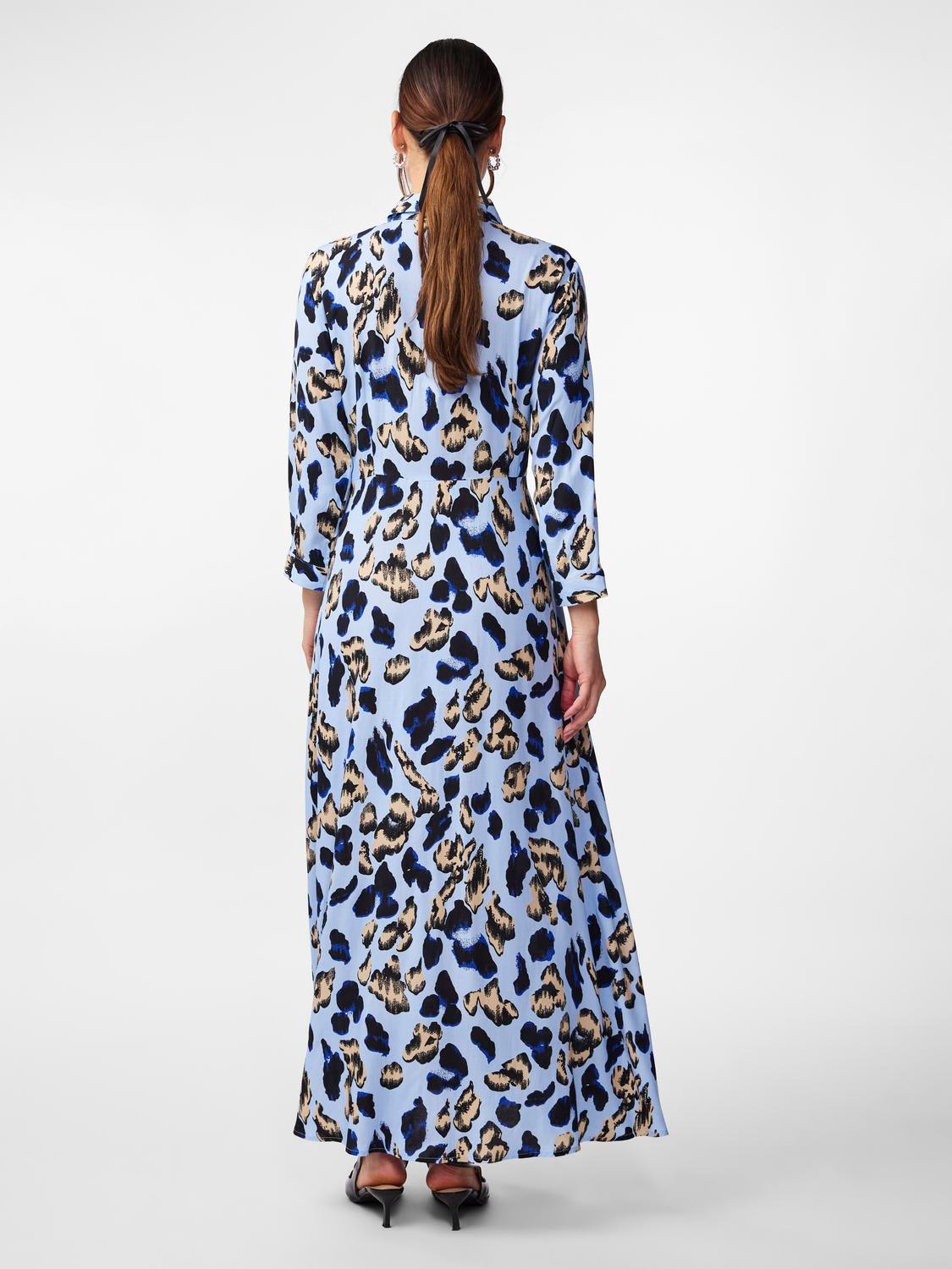 Y.A.S Hemdblusenkleid »YASSAVANNA LONG SHIRT DRESS«, mit 3/4 Ärmel