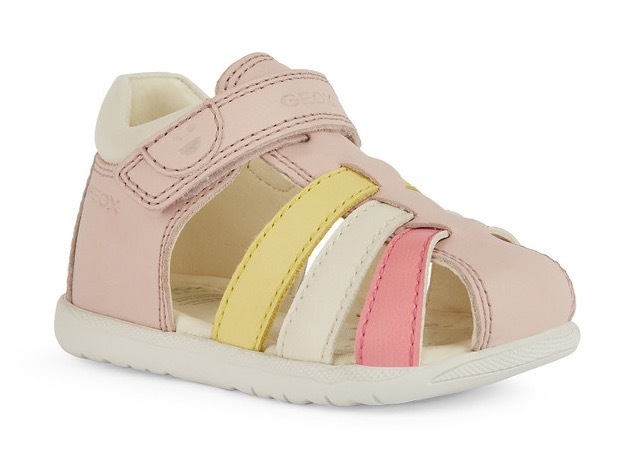 Lauflernschuh »B SANDAL MACCHIA«, Babyschuh, Sandale, Klettschuh mit Lederfußbett