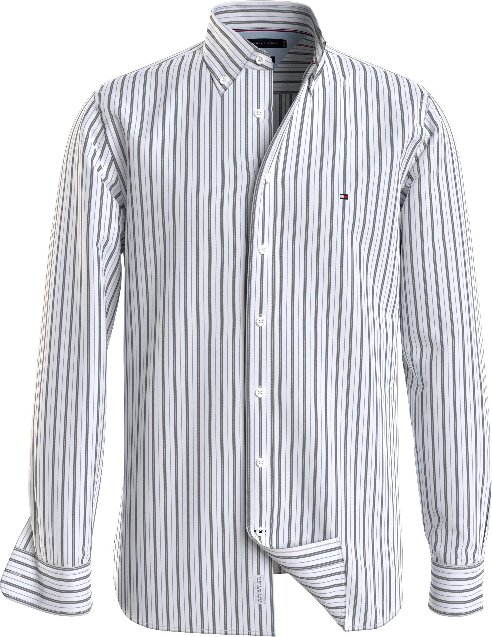 RF SOFT Knopfleiste | Friday STP BAUR Hilfiger EASY Langarmhemd Black mit Tommy »NATURAL SHIRT«,