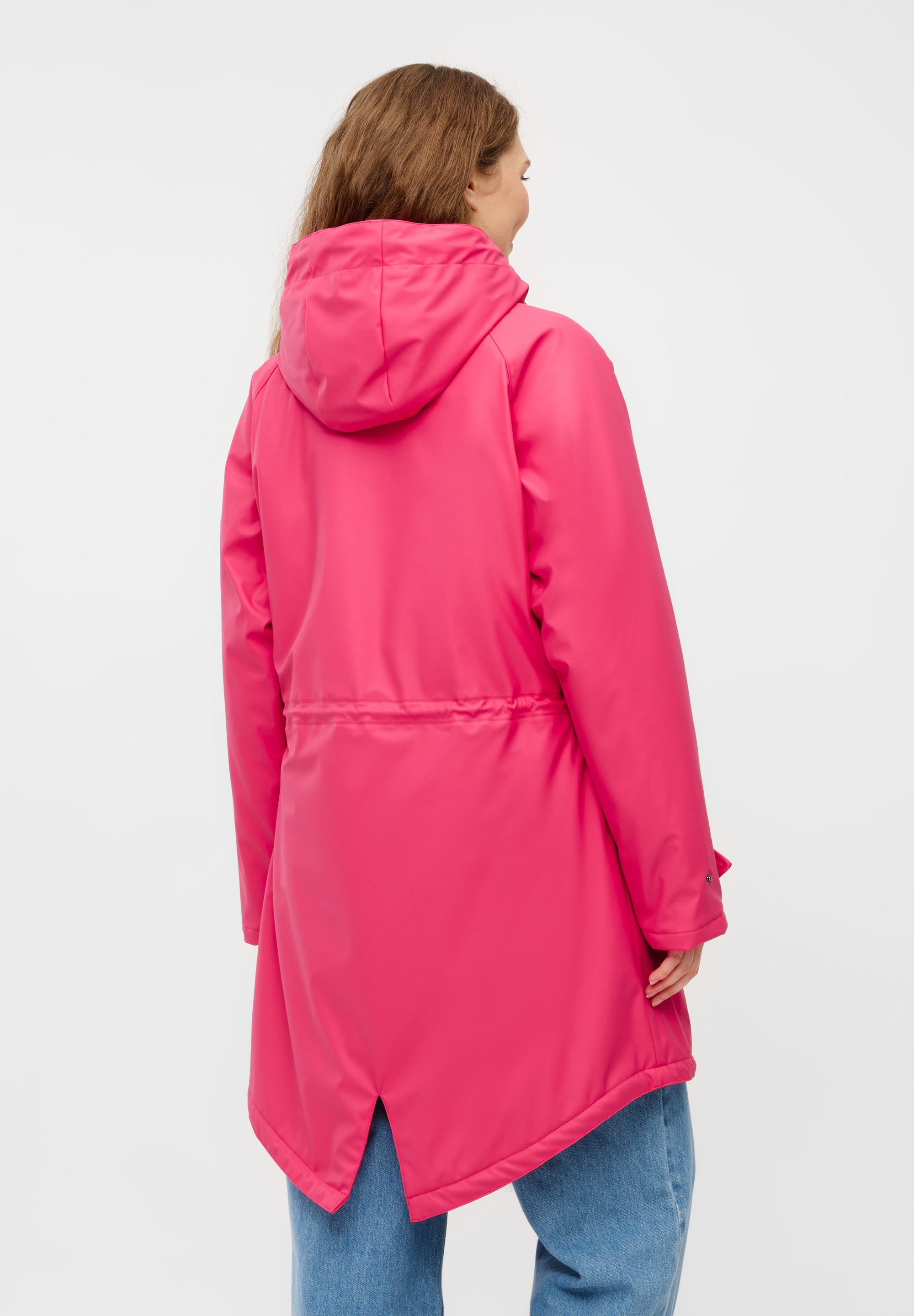 Derbe Regenmantel »Tidaholm«, Wasserabweisend, winddicht, Teddylining