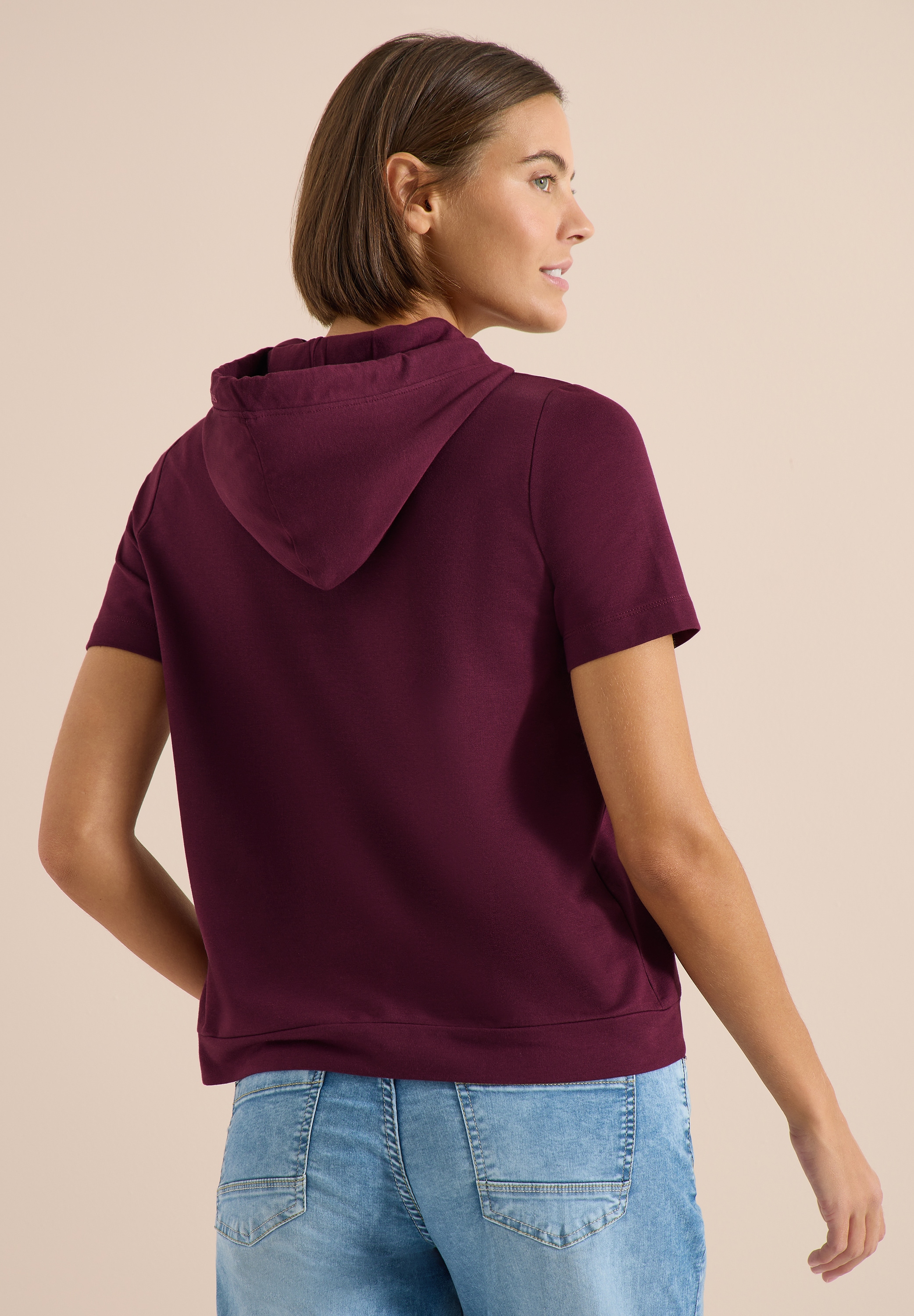 Cecil Kapuzenshirt mit Kapuze mit Tunnelzugband