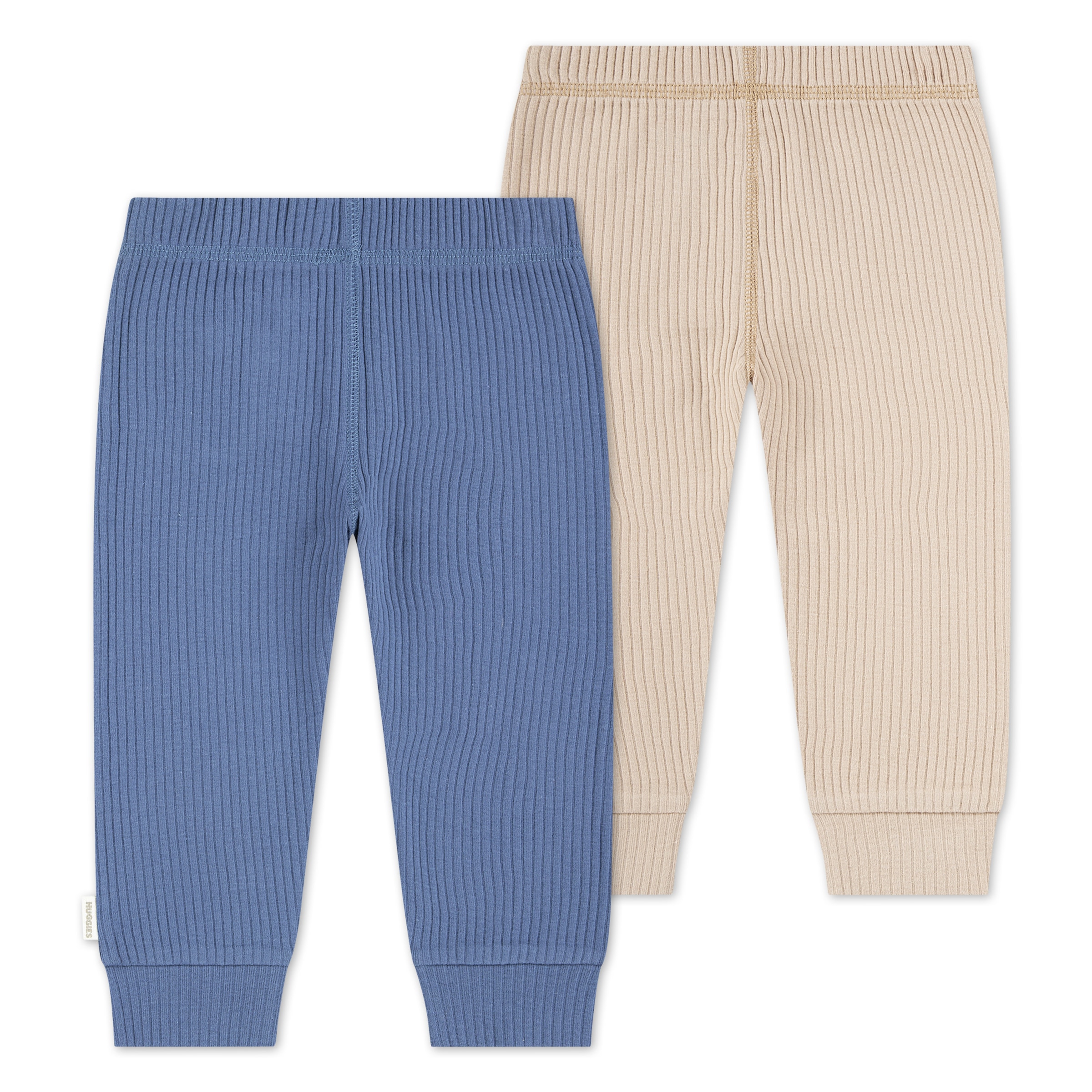 HUGGIES babywear Schlupfhose »HUGB 2PK PANT«, (Packung, 2 tlg.), mit Rippstruktur