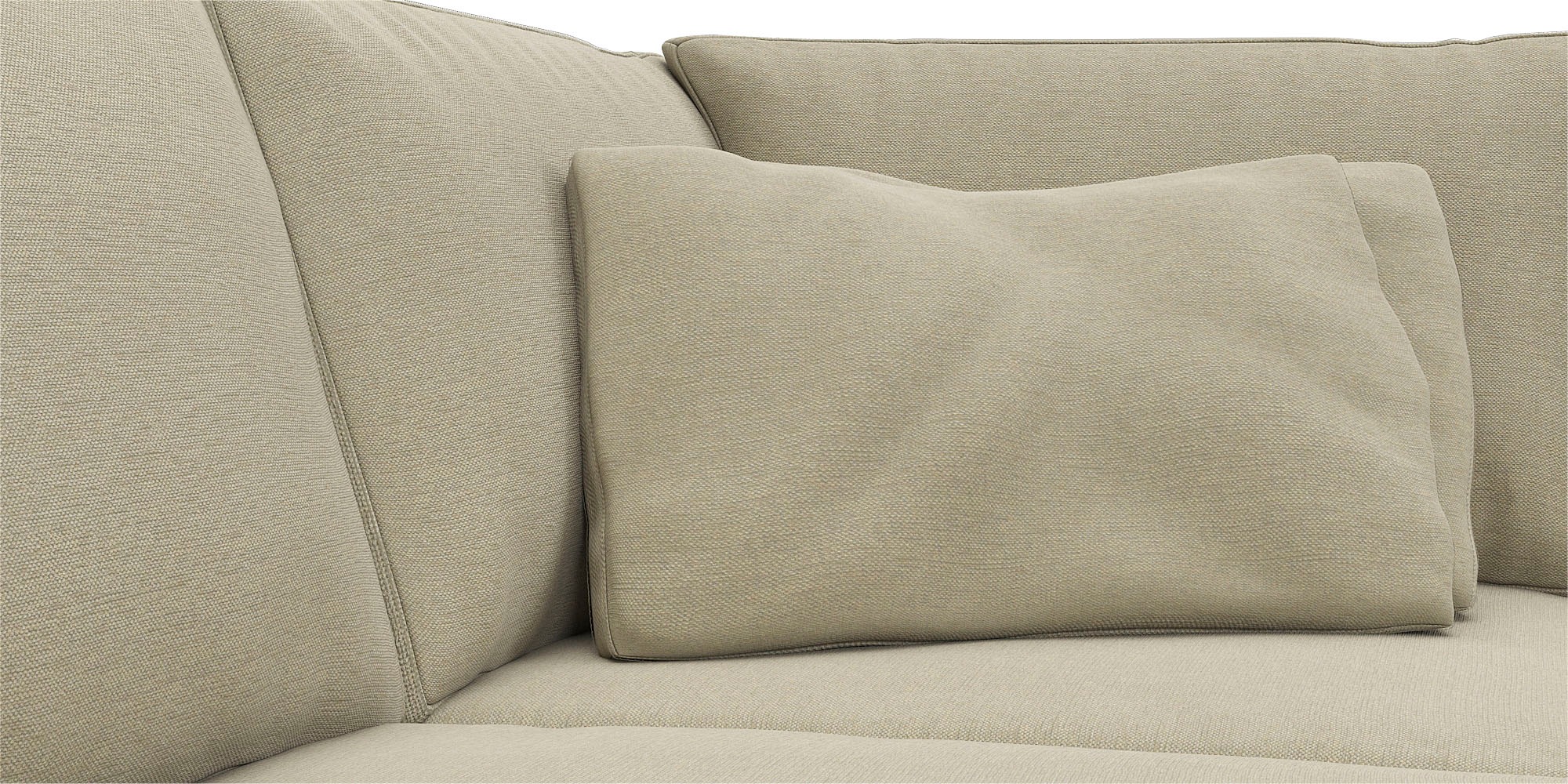 FLEXLUX Ecksofa »Lovane, elegant und zeitlos, bequem, L-Form«, Weich & anschmiegsam, große Sitztiefe auf Kaltschaum, Dekokissen inkl.