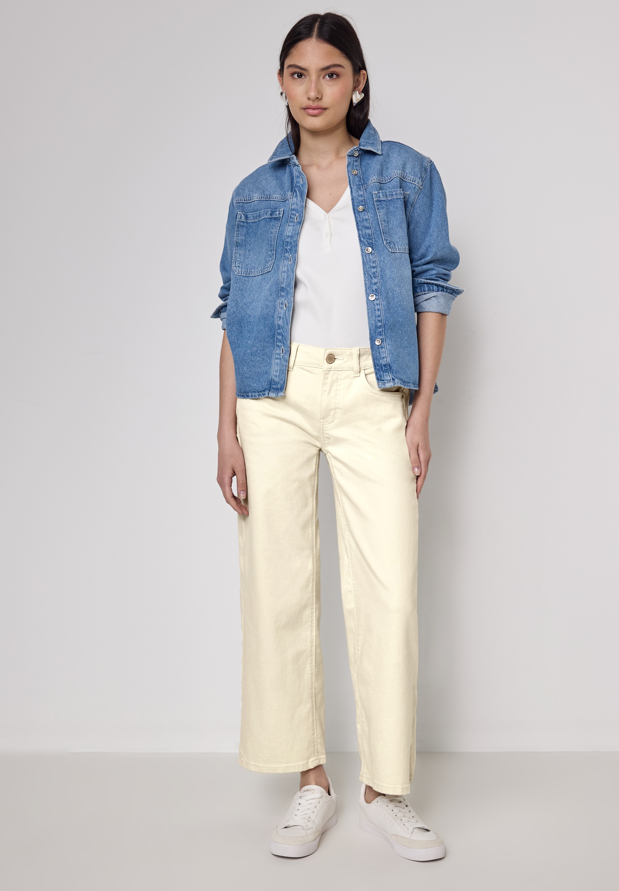 STREET ONE STUDIO Loose-fit-Jeans, High Waist