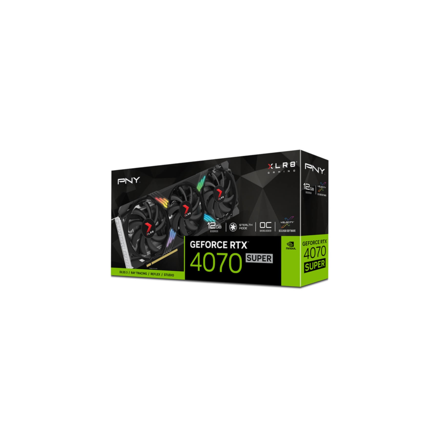 Grafikkarte »GeForce RTX™ 4070 SUPER 12GB XLR8 Gaming VERTO EPIC-X RGB Overclocked«,...