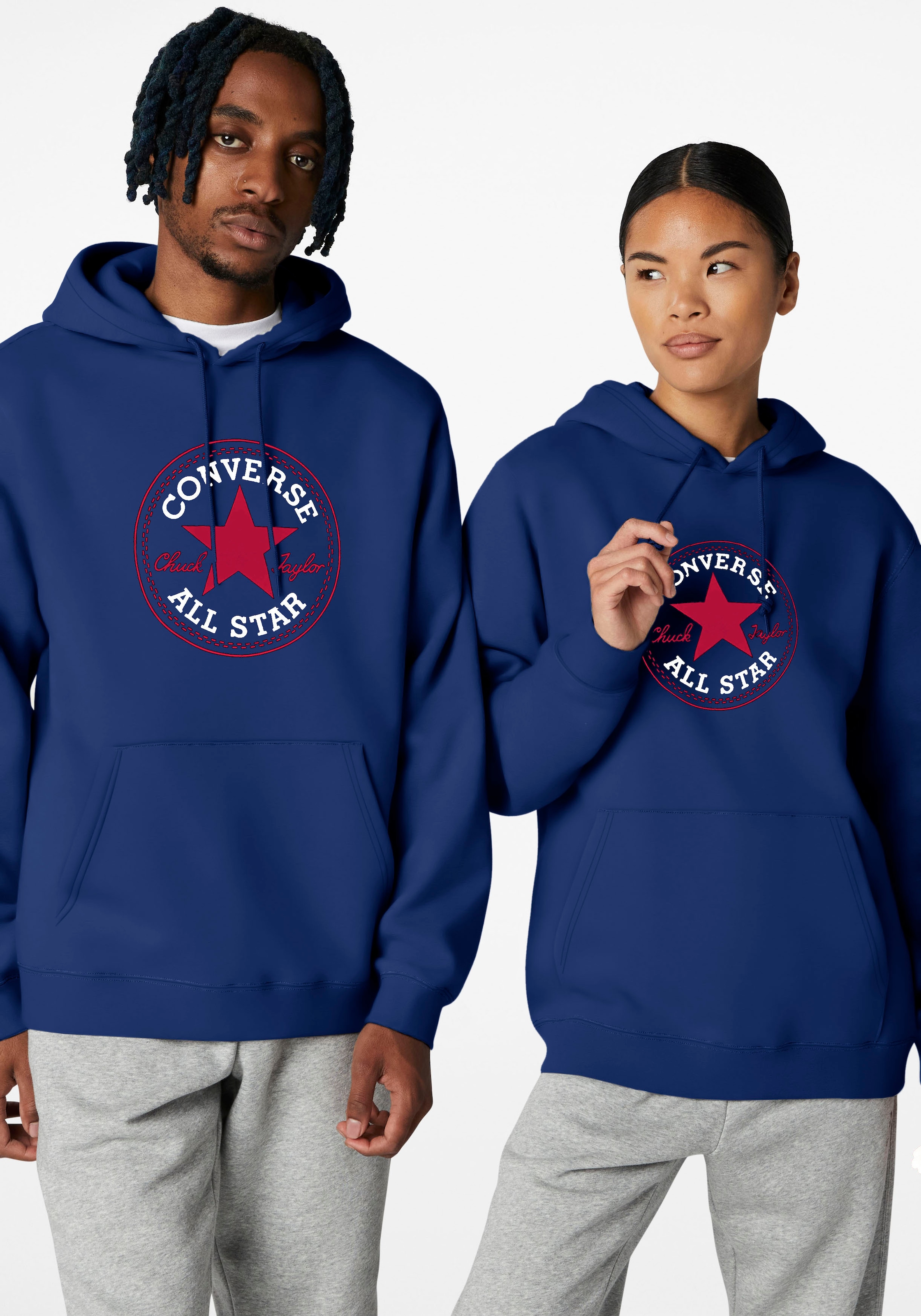 Converse Kapuzensweatshirt "STANDARD FIT CENTER FRONT LARGE CHUCK", Unisex günstig online kaufen