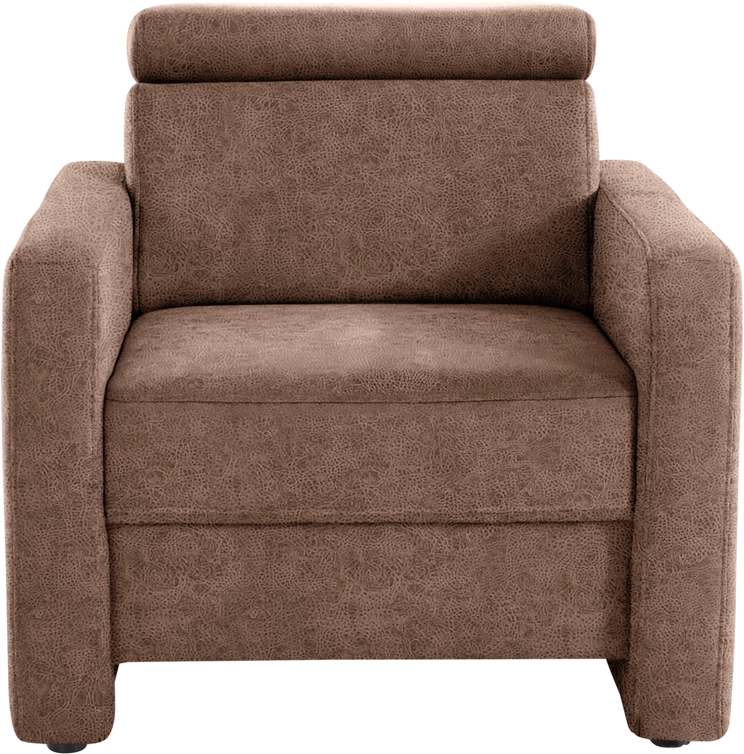 sit&more Sessel "Bologna", mit Federkern, inklusive Kopfteilverstellung