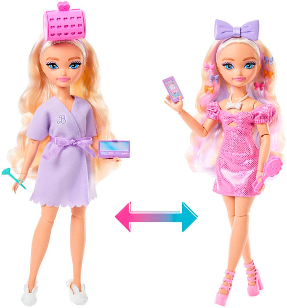 Barbie Anziehpuppe »Barbie Dream Besties, "Get Ready With Me" Malibu,Haarspiel Puppe«