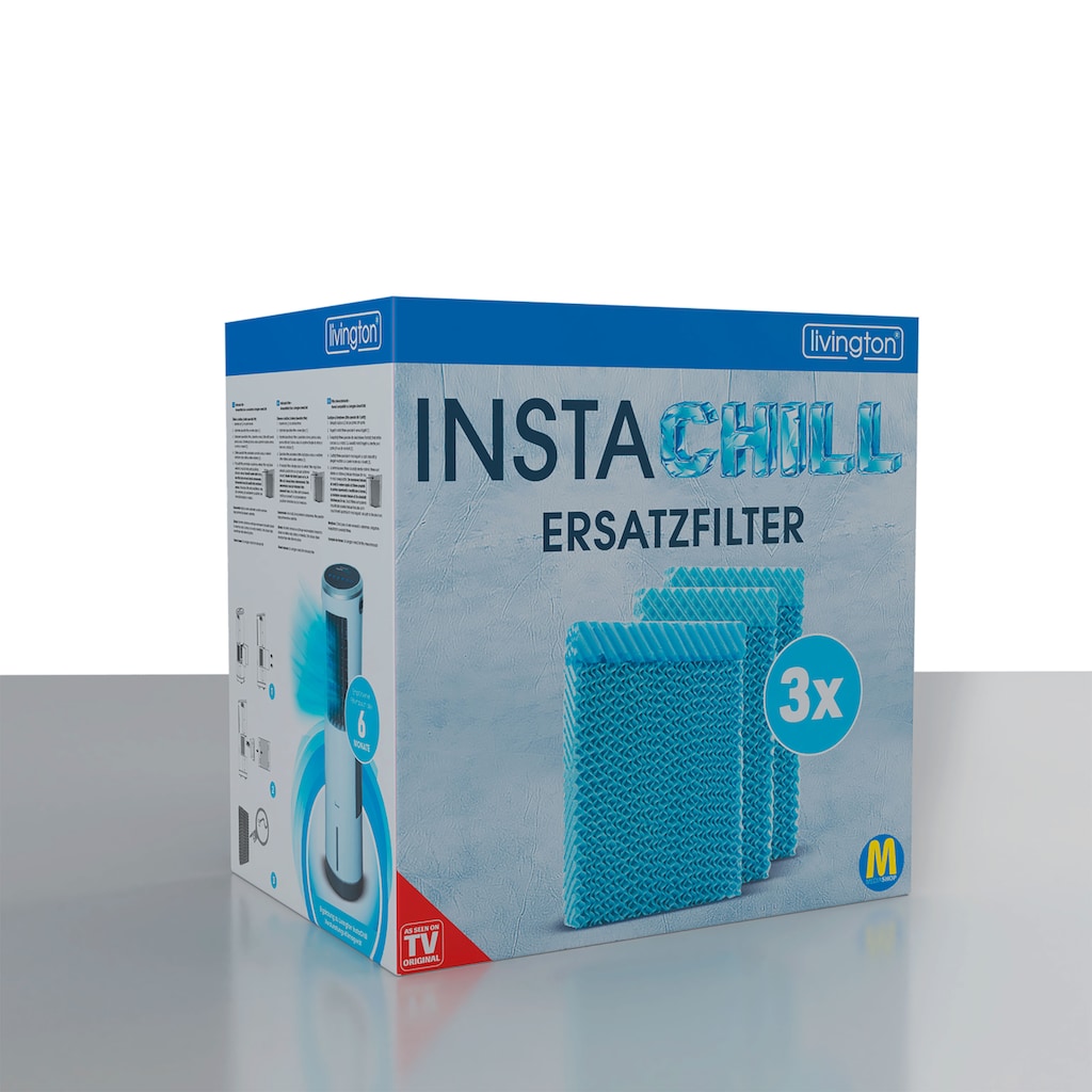 MediaShop Ersatzfilter »InstaChill M21434«, (Set, 3 tlg.)