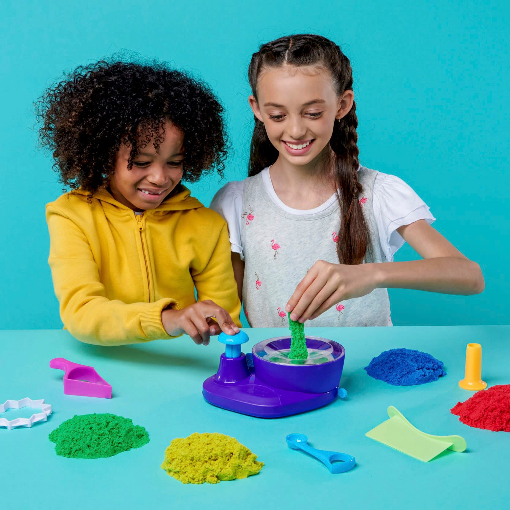 Spin Master Kreativset »Kinetic Sand, Swirl 'n Surprise Set«
