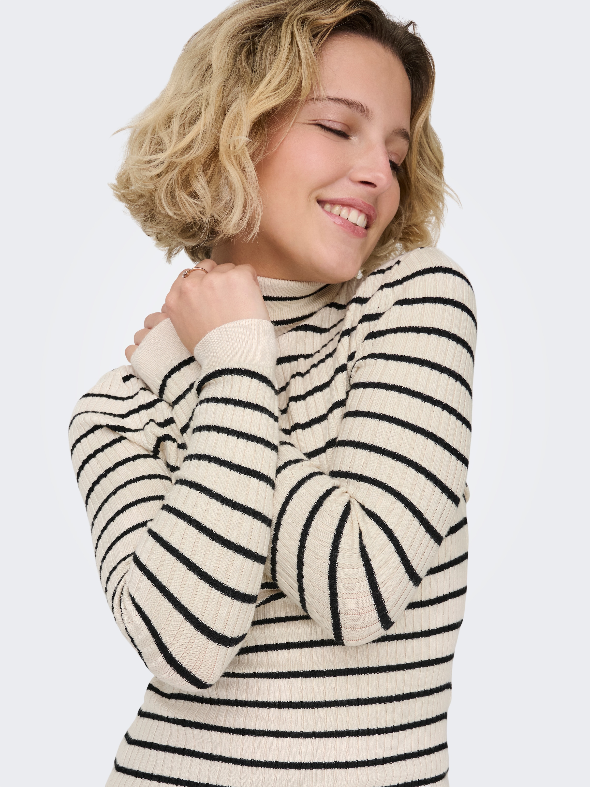 ONLY Rollkragenpullover »ONLKAROL L/S ROLLNECK PULLOVER KNT NOOS«