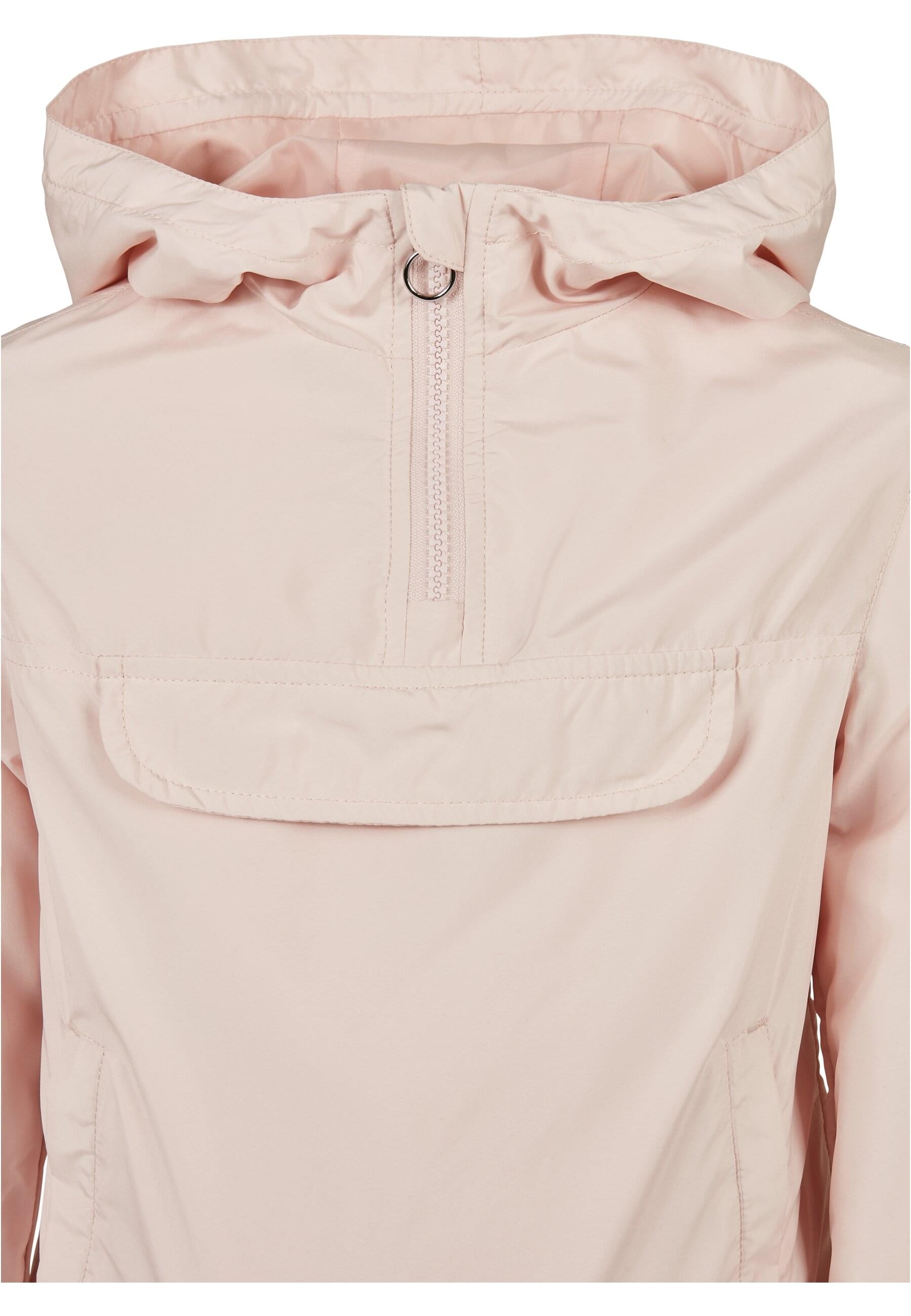 URBAN CLASSICS Allwetterjacke »Urban Classics Damen Girls Basic Pullover Jacket«, (1 St.), mit Kapuze
