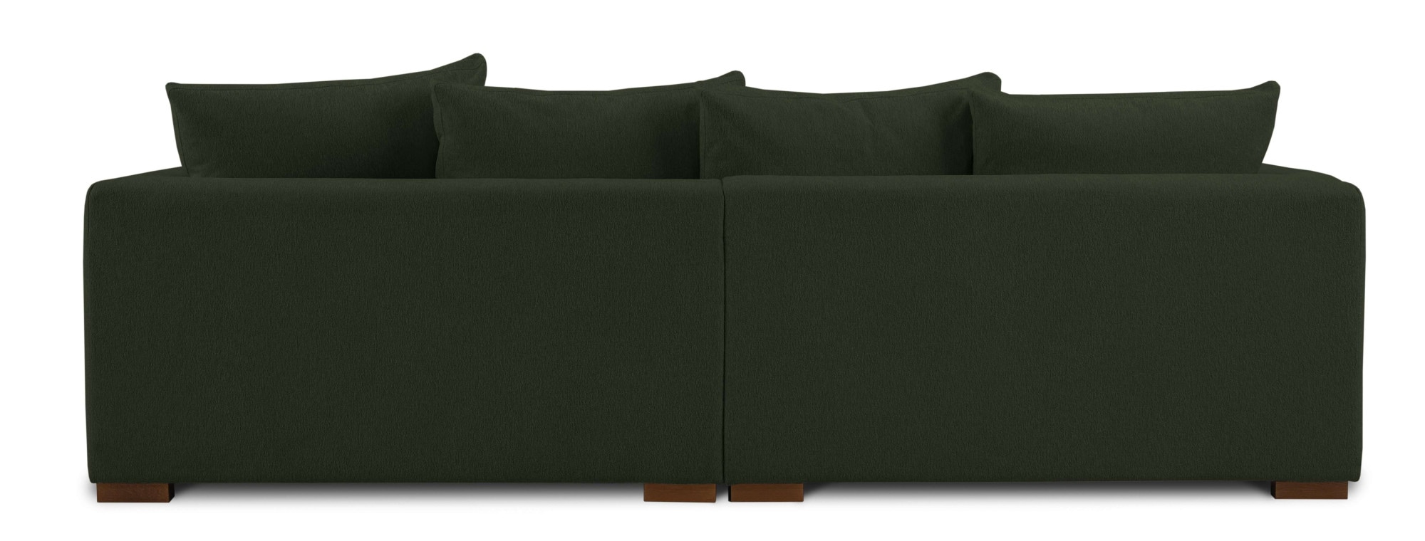 Home affaire Ecksofa »Coray«, Breite 266 cm, extra weich und kuschelig, mit Federn und Daunen