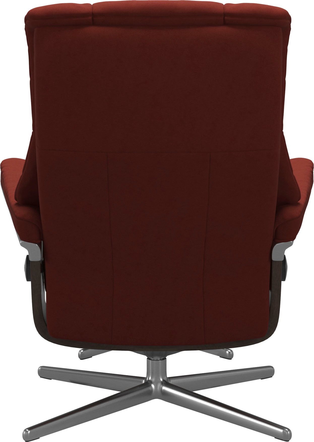 Relaxsessel STRESSLESS "Mayfair", rot (rot dinamica), B:92cm H:103cm T:79cm, Microfaser DINAMICA (88% Polyester, 12% Polyurethan), Sessel, Relaxsessel, mit Cross Base, Größe S, M & L, Holzakzent Wenge 3