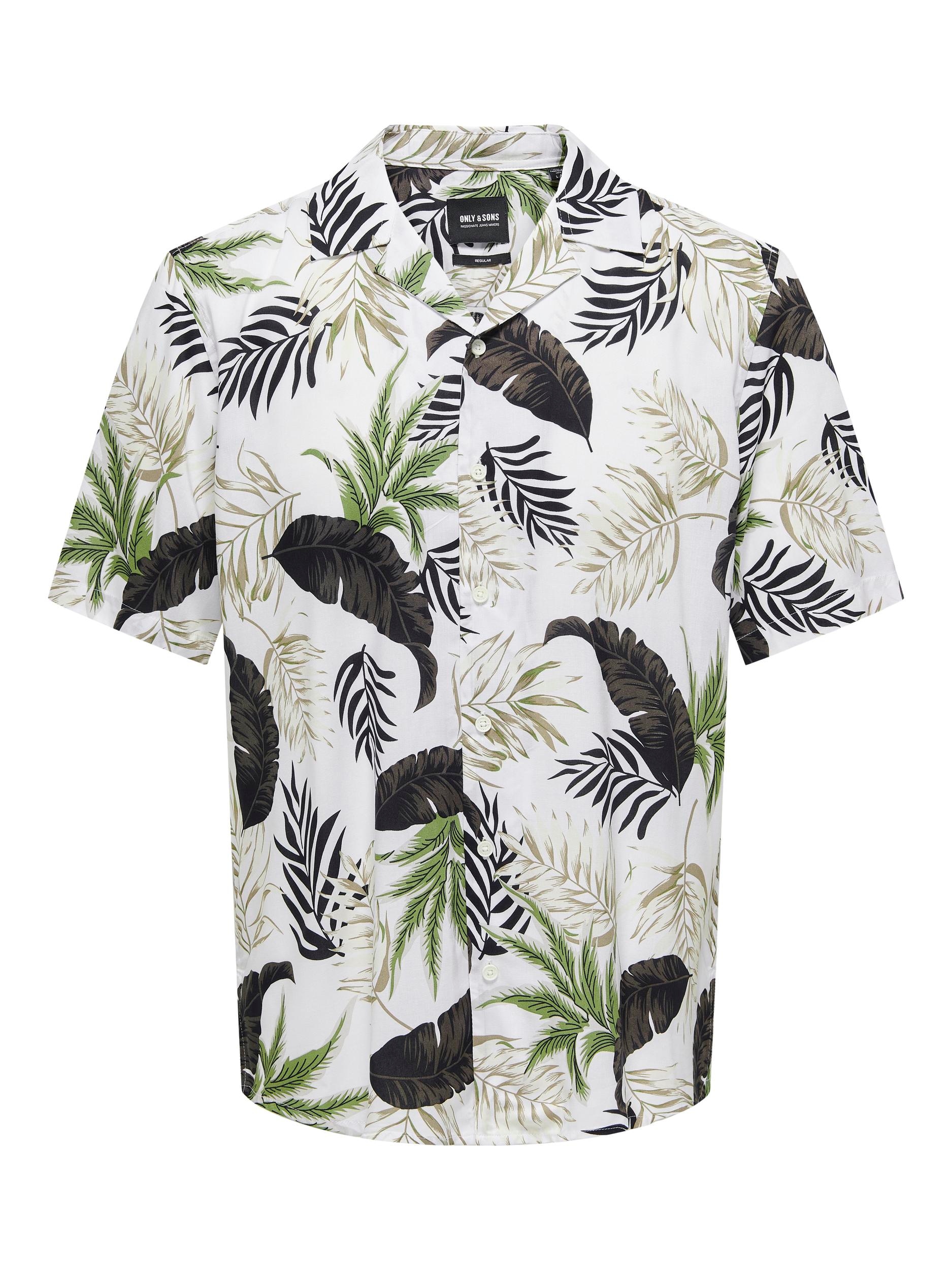 ONLY & SONS Hawaiihemd »ONSWAYNE LIFE AOP SS VISCOSE SHIRT NOOS«