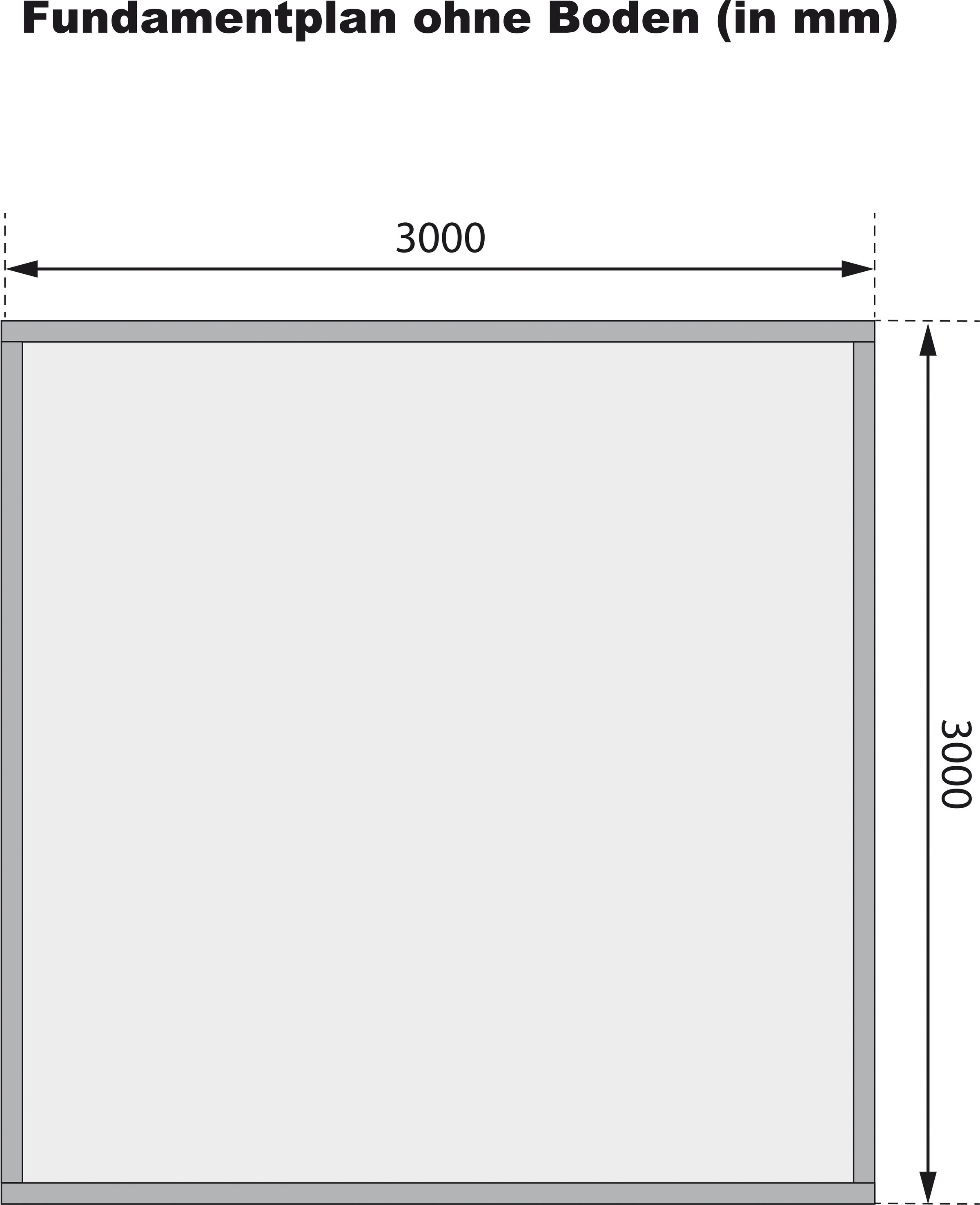 Karibu Gartenhaus »Talkau 8«