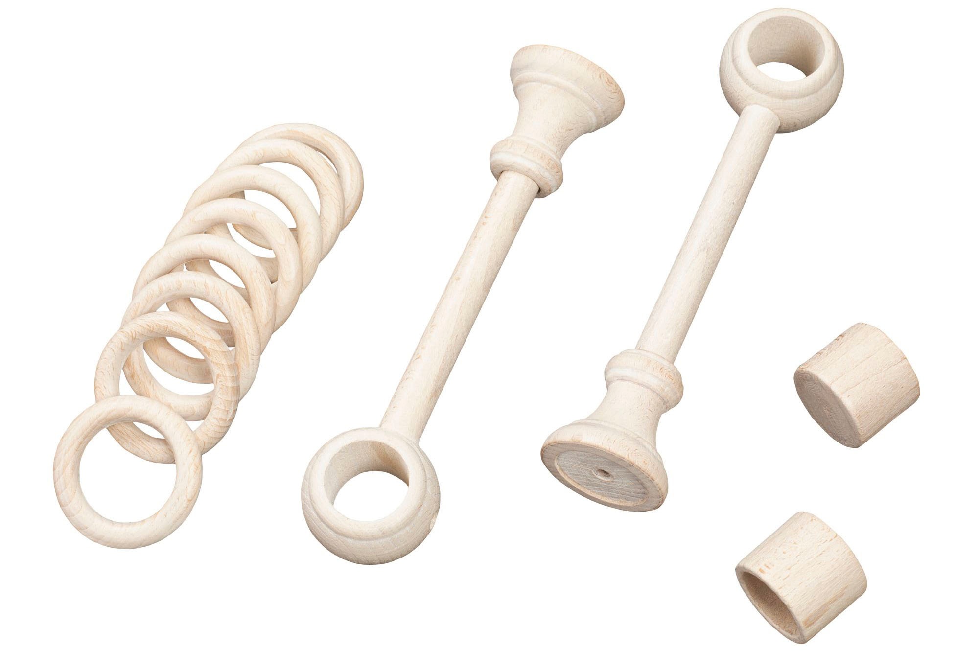 SN DECO GROUP Gardinenstange »Cafiro«, 1 läufig-läufig, Fixmaß
