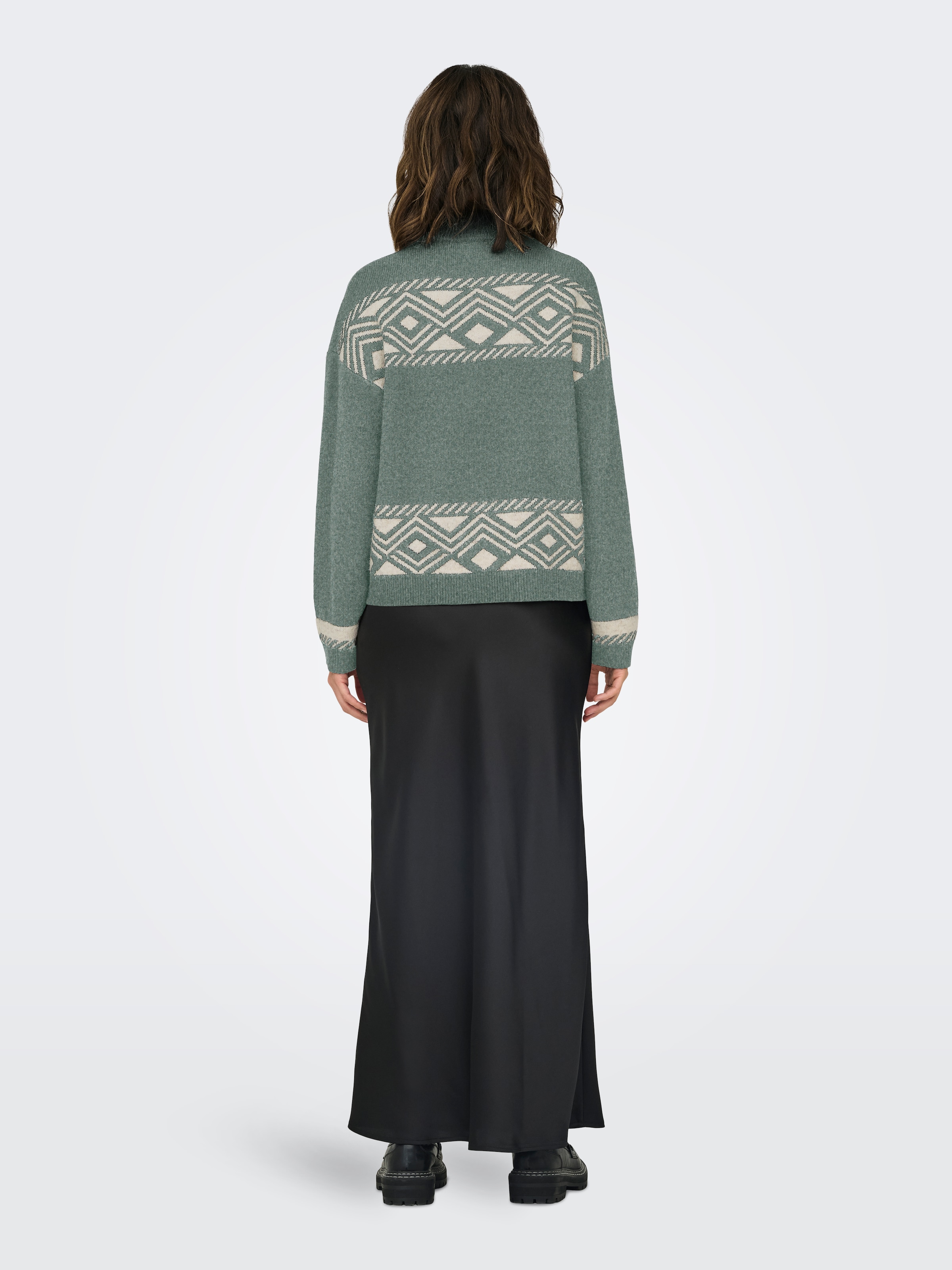 ONLY Stehkragenpullover »ONLVICTORIA L/S PULLOVER KNT NOOS«