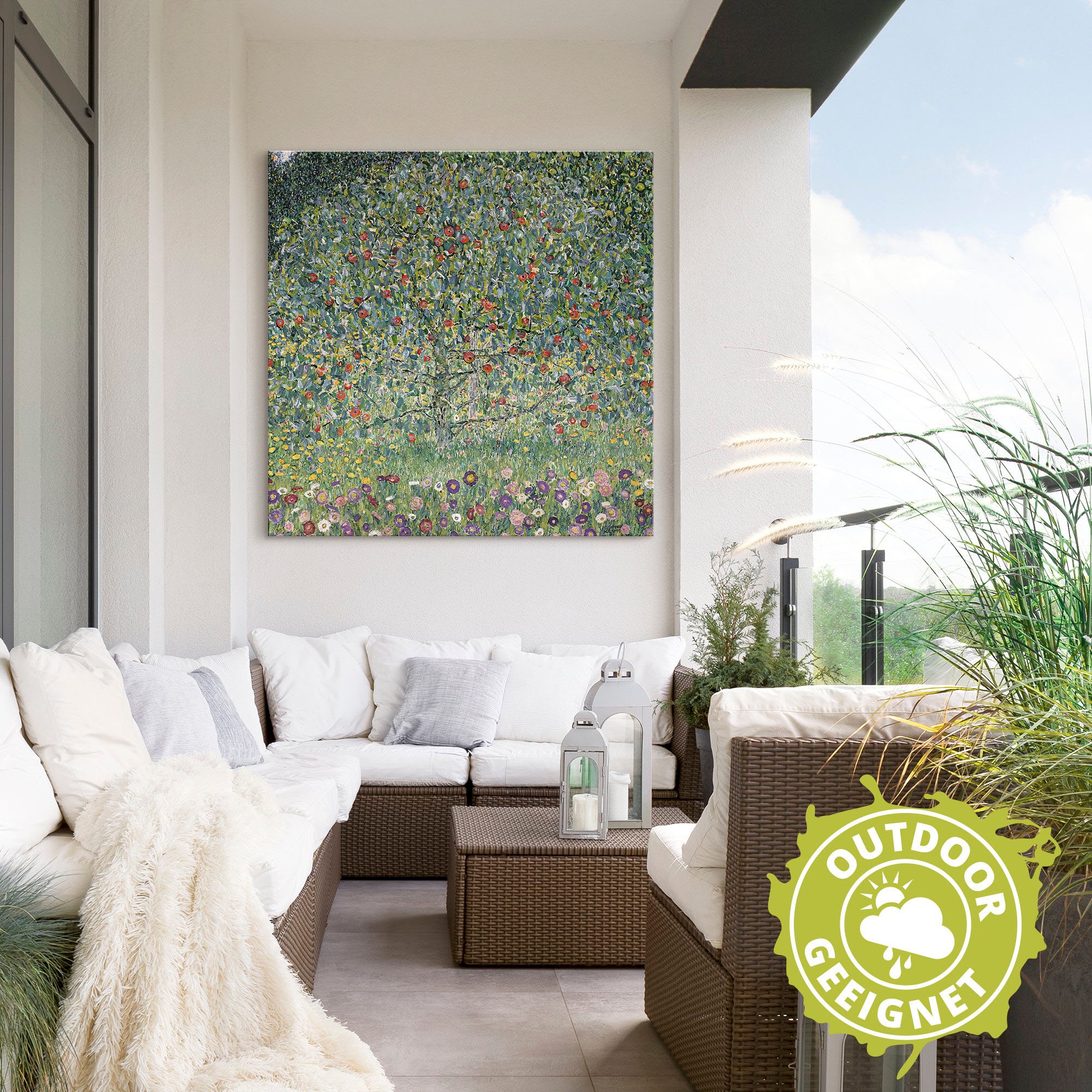 Artland Wandbild "Apfelbaum I. 1912" Bäume 1 Stk. tlg. als Alubild, Leinwan günstig online kaufen