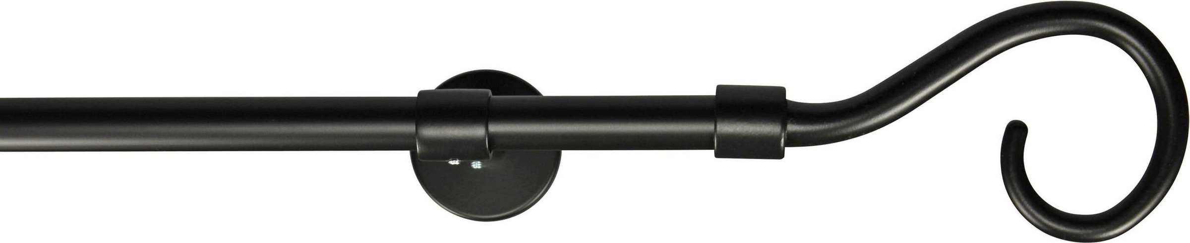 GARESA Gardinenstange "KROKUR" Ø 16 mm 1 läufig-läufig Wunschmaßlänge Vorha günstig online kaufen