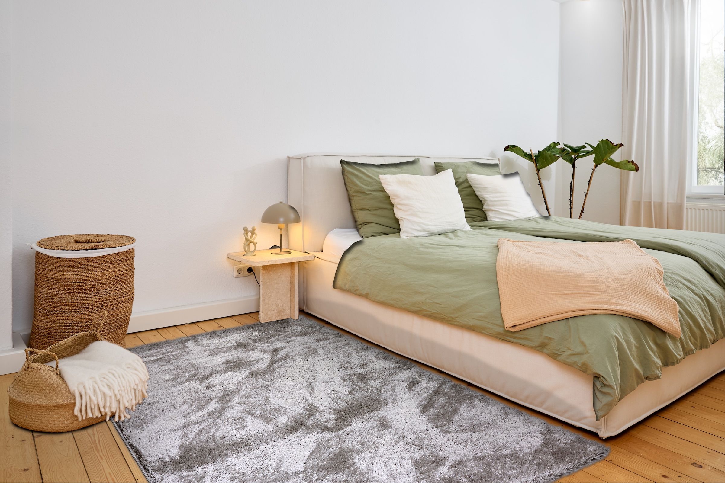 ASTRA Hochflor-Teppich »Paulie 250«, rechteckig, 25 mm Höhe, weicher Langflor, Shaggy, Wohnzimmer, Schlafzimmer