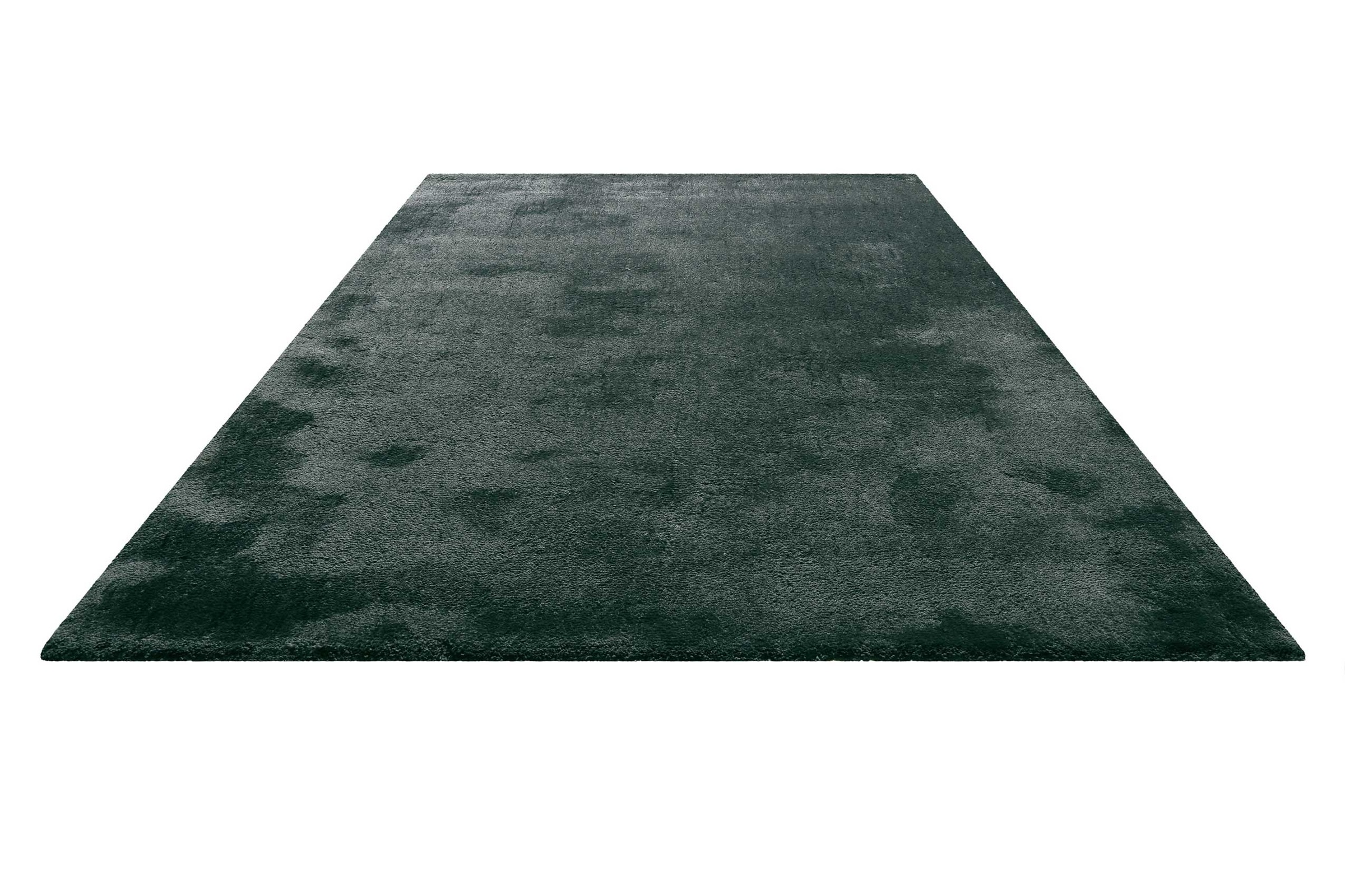 Homie Living Teppich »Pisa«, rund, 25 mm Höhe, Hochflor, Microfaser, uni, weich, Shaggy, Wohnzimmer, Schlafzimmer