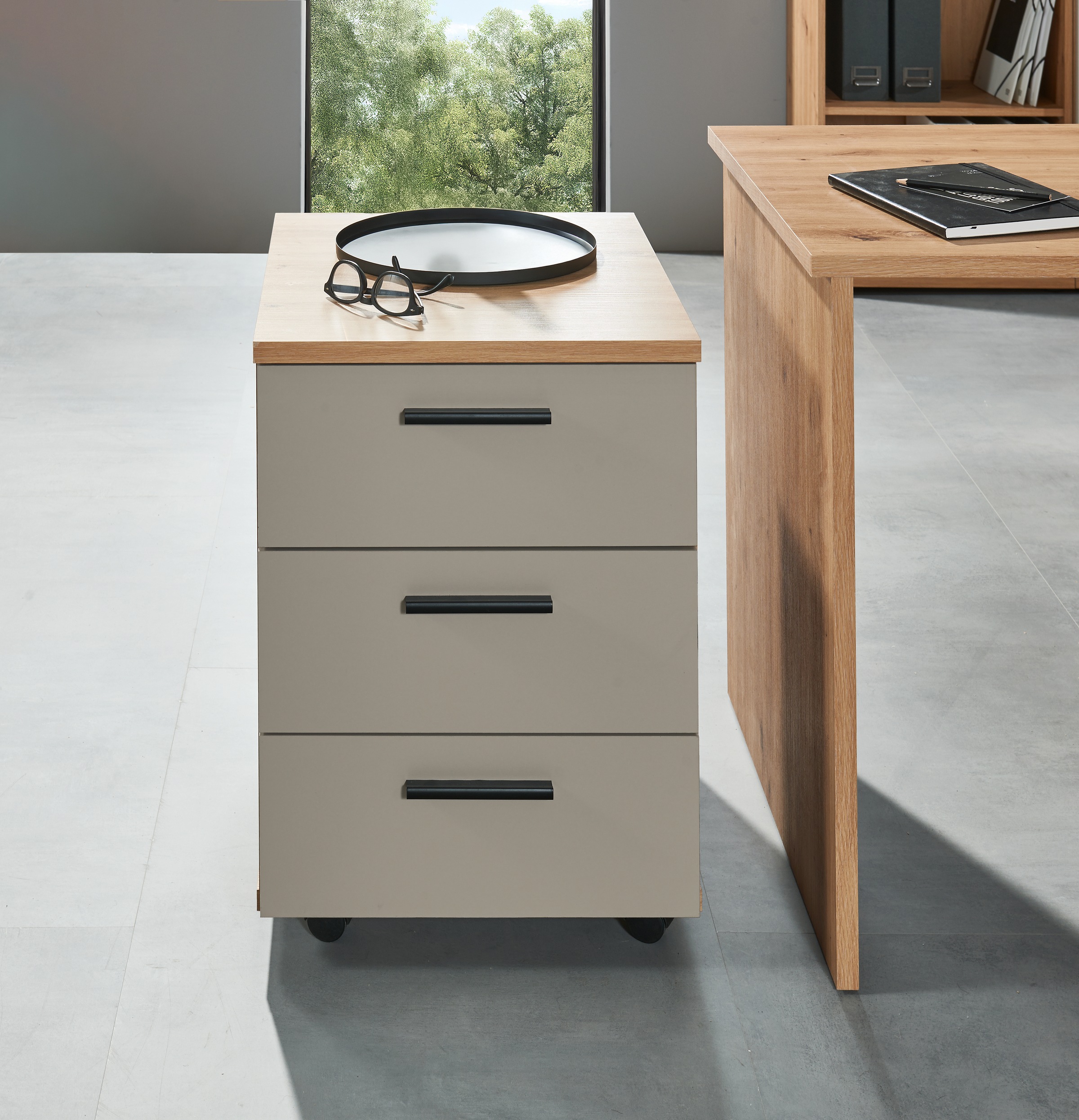 BEGA OFFICE Rollcontainer "Kanada, BxHxT 45x59x55 cm" 1 Stk. tlg. Breite 45 günstig online kaufen