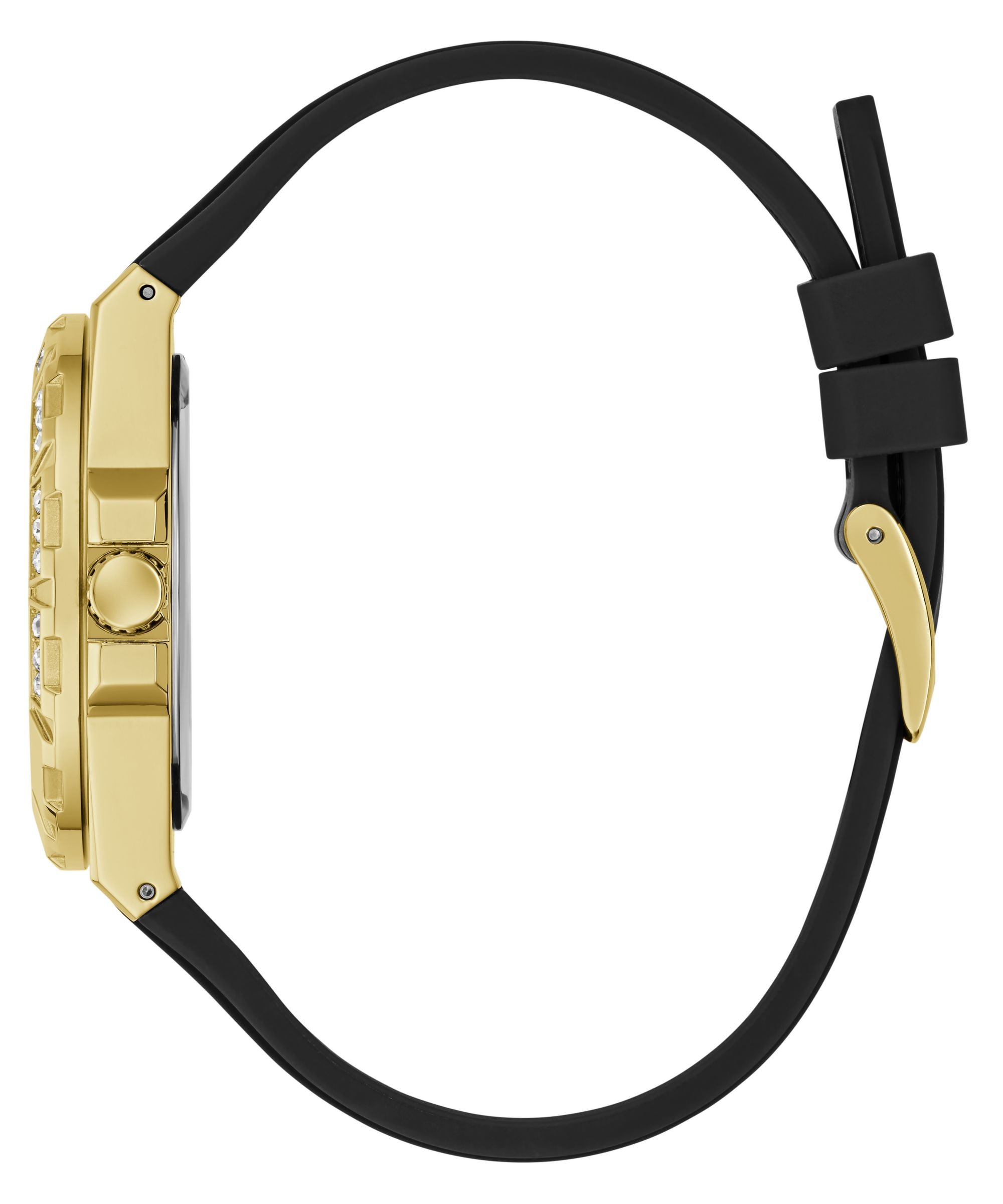 Guess Multifunktionsuhr »CALYPSO« Quarzuhr, Armbanduhr, Damenuhr, analog, Wochentag, Tag