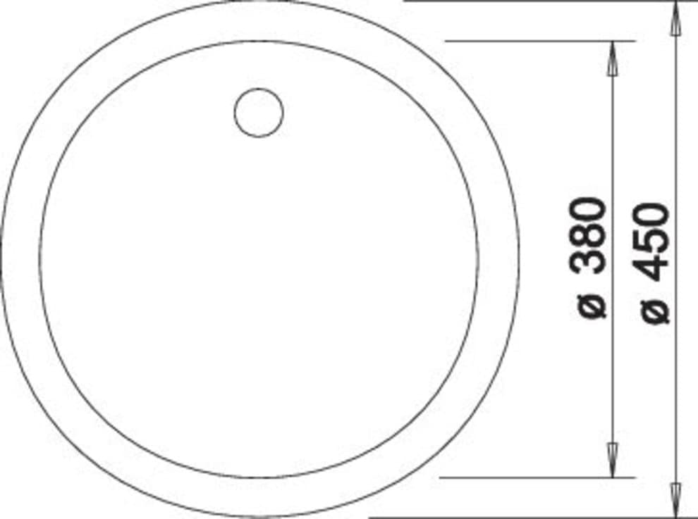 Blanco Granitspüle »RONDO«