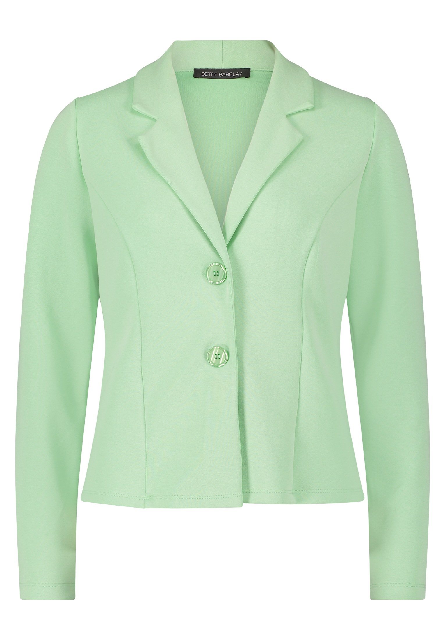 Betty Barclay Jackenblazer "Betty Barclay Jerseyjacke mit Knöpfen", Kragen günstig online kaufen