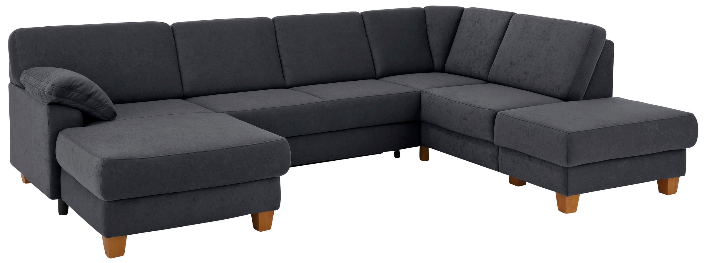 Thumbnail - Home affaire Wohnlandschaft "Belfort U-Form", mit Federkern, wahlweise mit Bettfunktion und Stauraum
