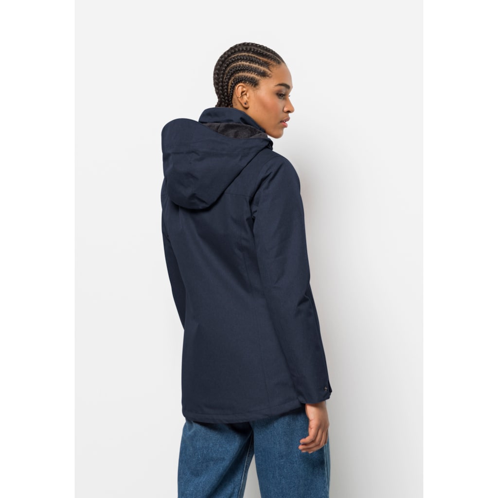 Jack Wolfskin Winterjacke »PARK AVENUE JACKET«, mit Kapuze