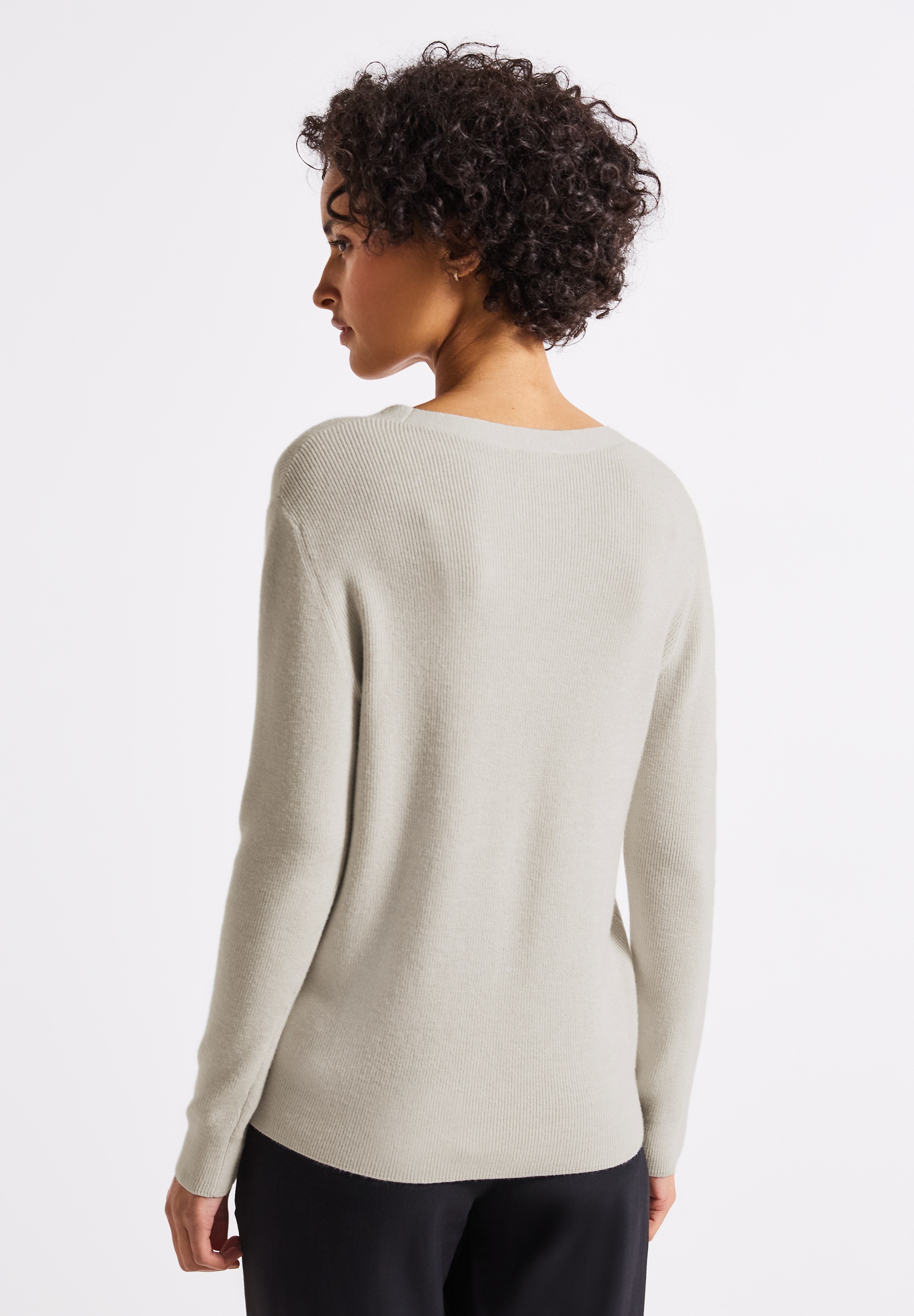 STREET ONE Strickpullover, aus softem Materialmix günstig online kaufen