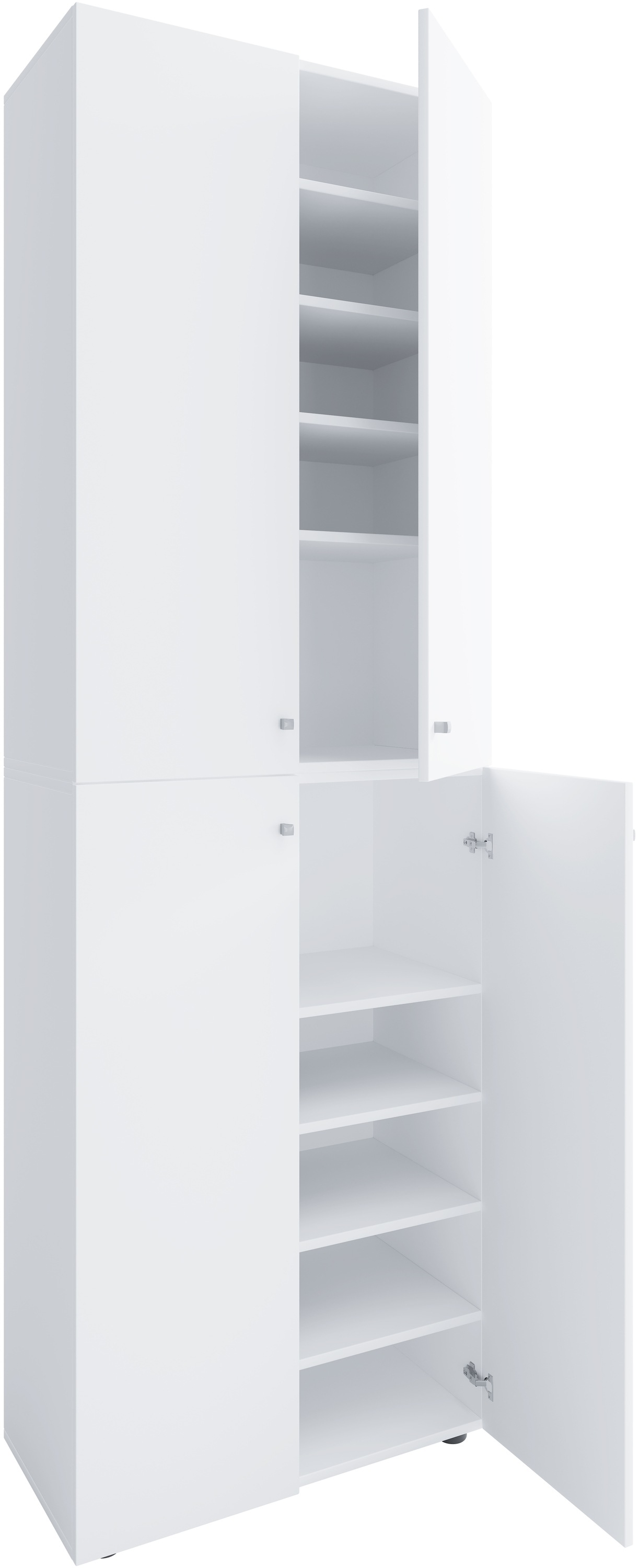 VCM Schuhschrank »VCM XL Holz Großer Schuhschrank Schuhregal Groß Stiefel Dielenmöbel Lona 10 Fächer Drehtüren« 1 Stk. tlg.