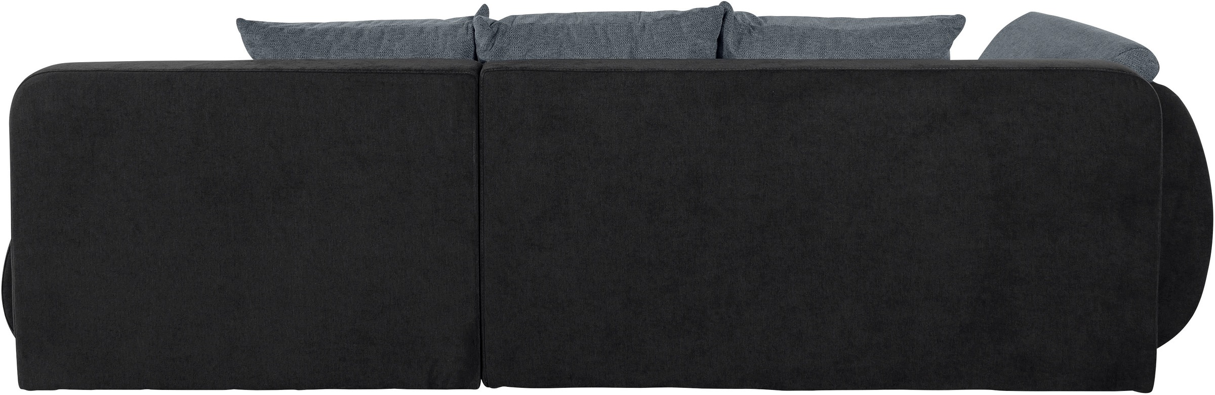 INOSIGN Ecksofa »Imola, elegant und modern, aktuelle Steppung im Sitz, bequem, L-Form«, frei im Raum stellbar, wahlweise mit Bettfunktion und Bettkasten