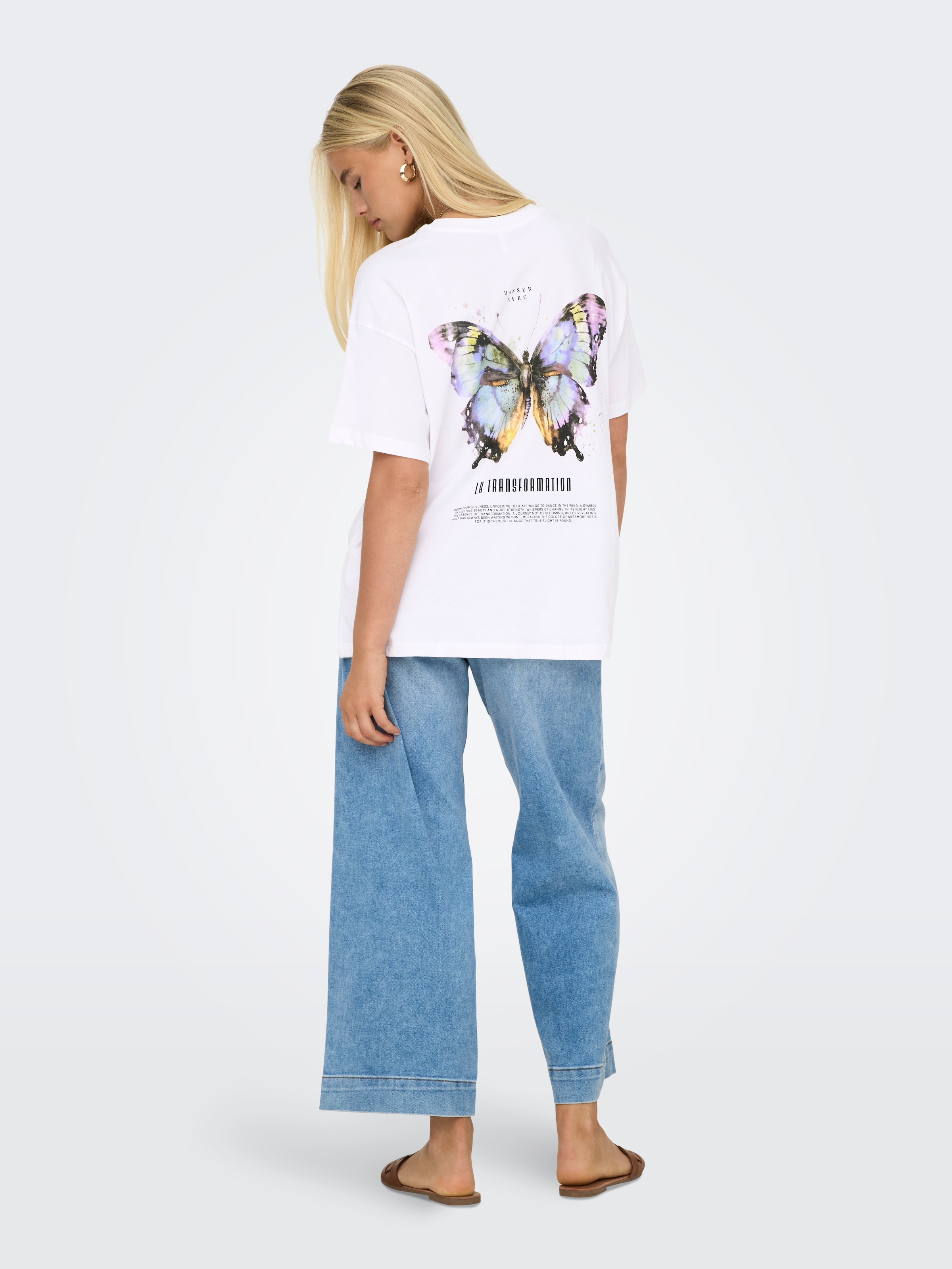 ONLY Kurzarmshirt »ONLVIVVI LIFE S/S LOVELY TOP JRS«