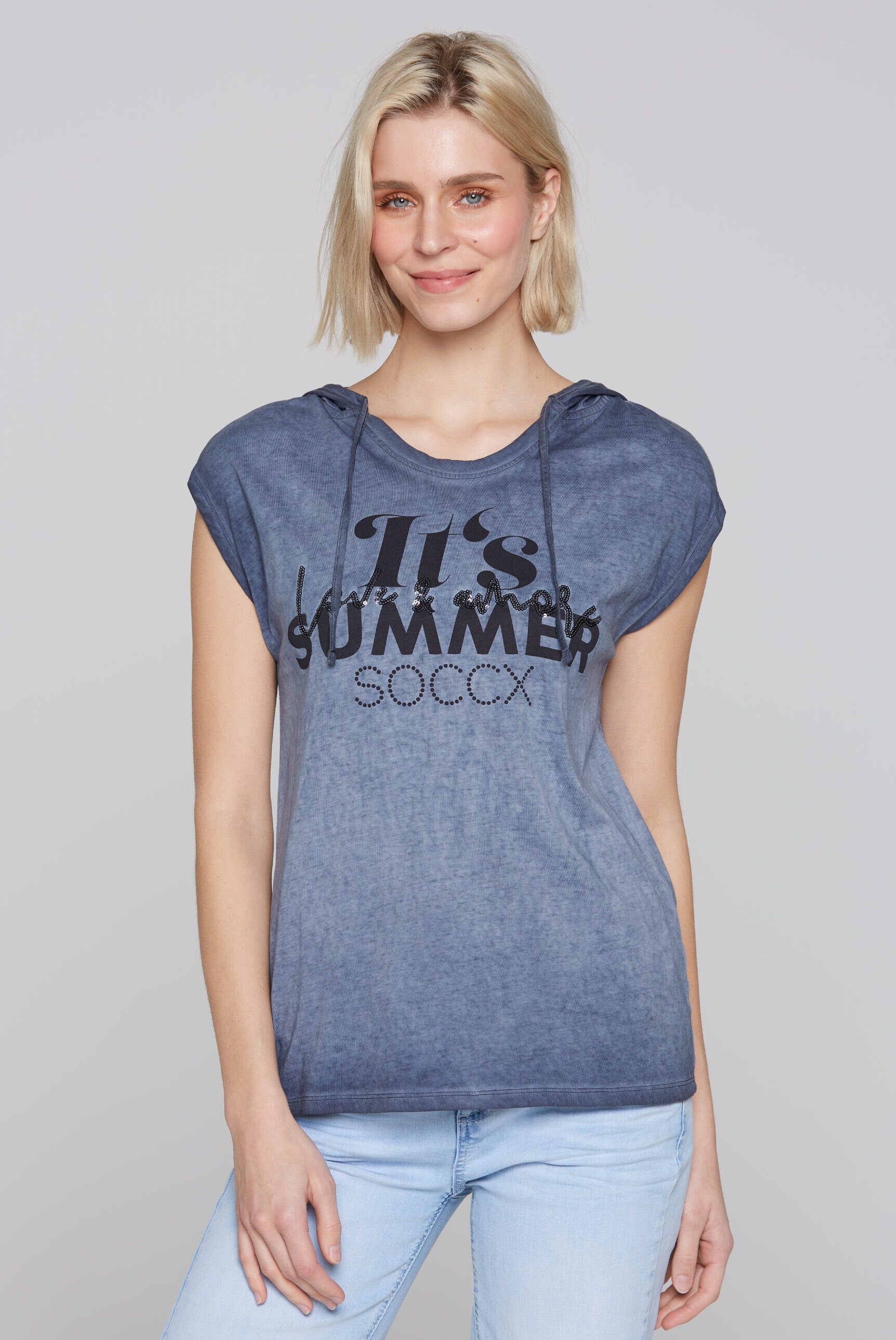 SOCCX Kapuzenshirt, aus Baumwolle günstig online kaufen
