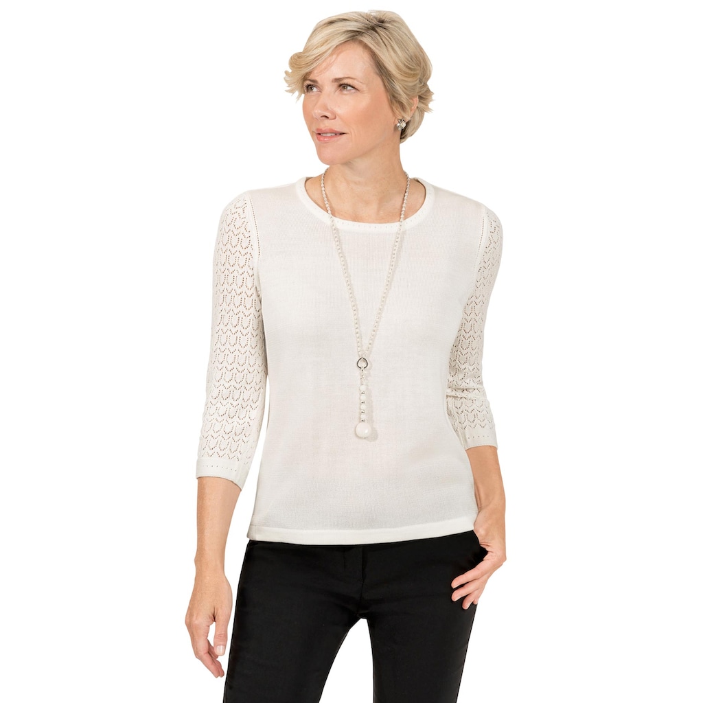 Classic 3/4 Arm-Pullover »Pullover« NH6321 Classic 3/4 Arm-Pullover »Pullover« NH6321