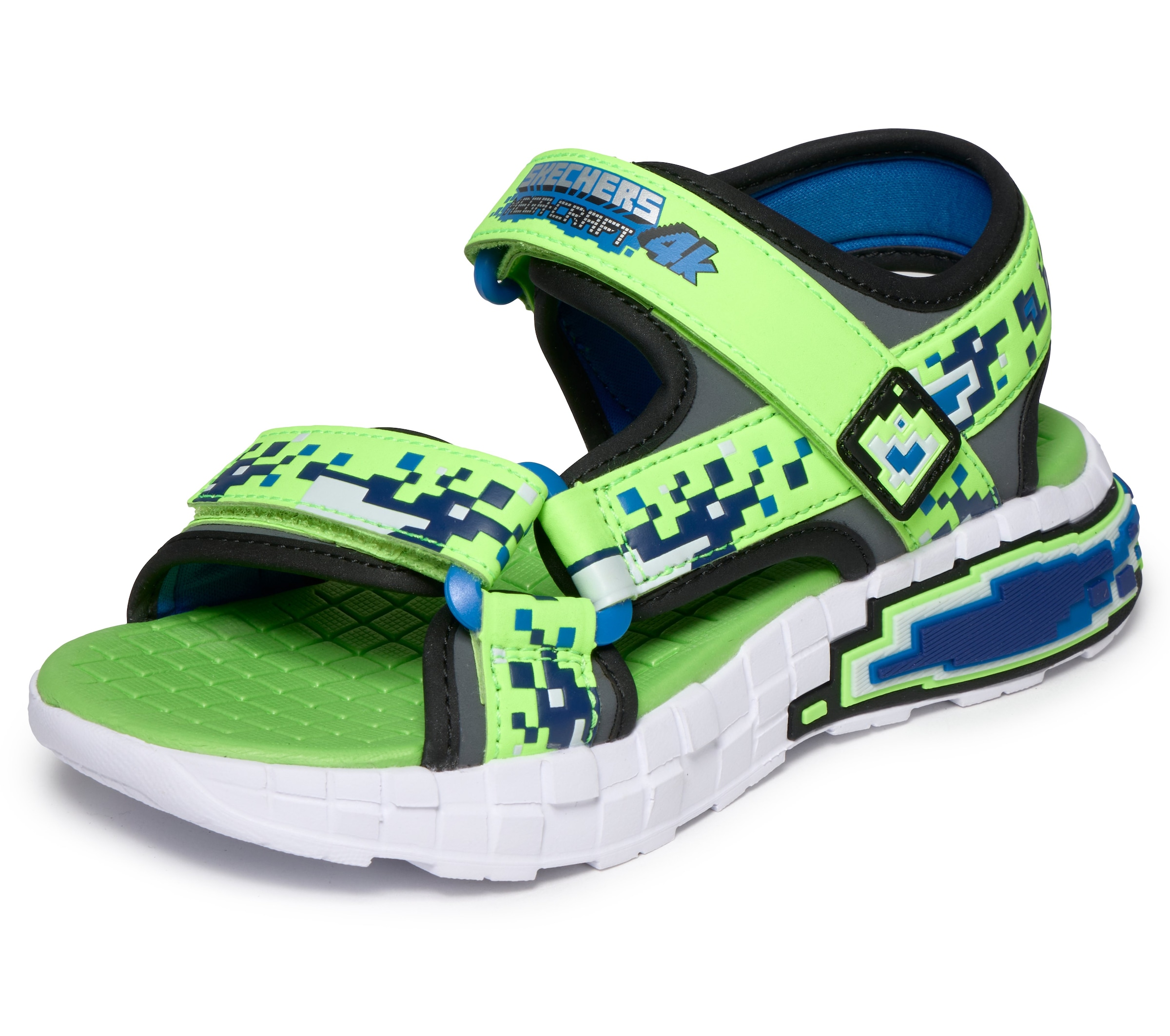 Skechers Sandale "MEGA-SPLASH 4K" Mega Craft Sandale mit Klettverschluss, Größenschablone zum Download