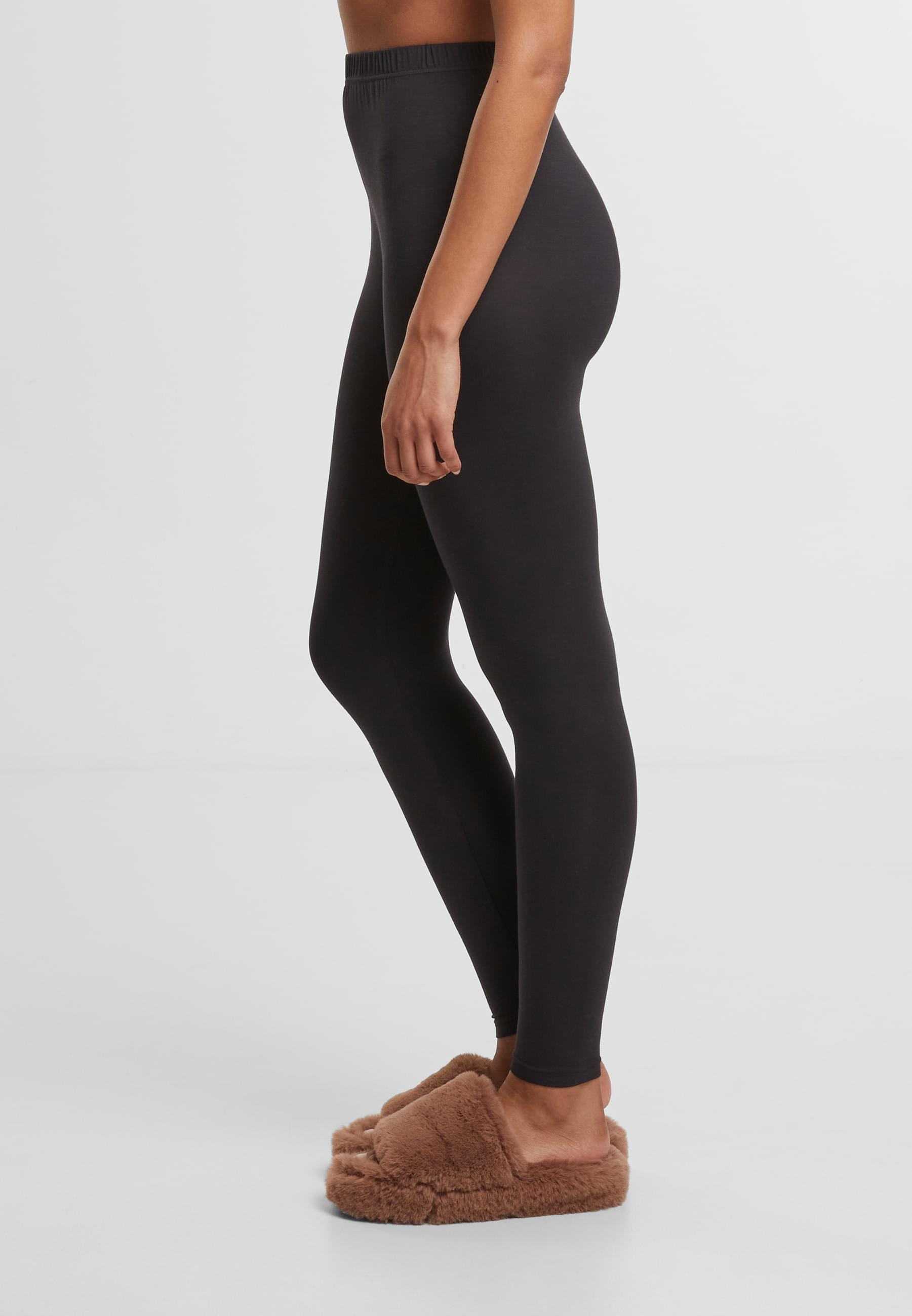 URBAN CLASSICS Leggings »Urban Classics Ladies Bamboo Leggings 2-Pack«, (1 tlg.)
