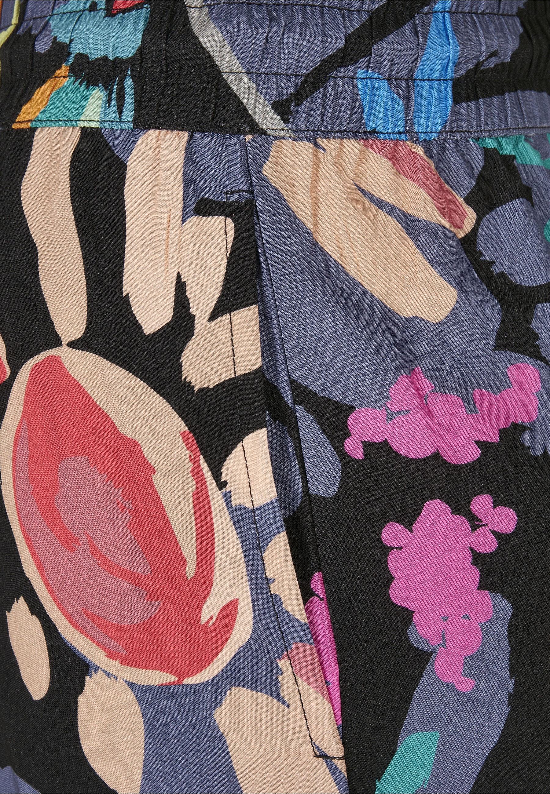 URBAN CLASSICS Jerseyrock »Urban Classics Damen Ladies Viscose Midi Skirt« 1