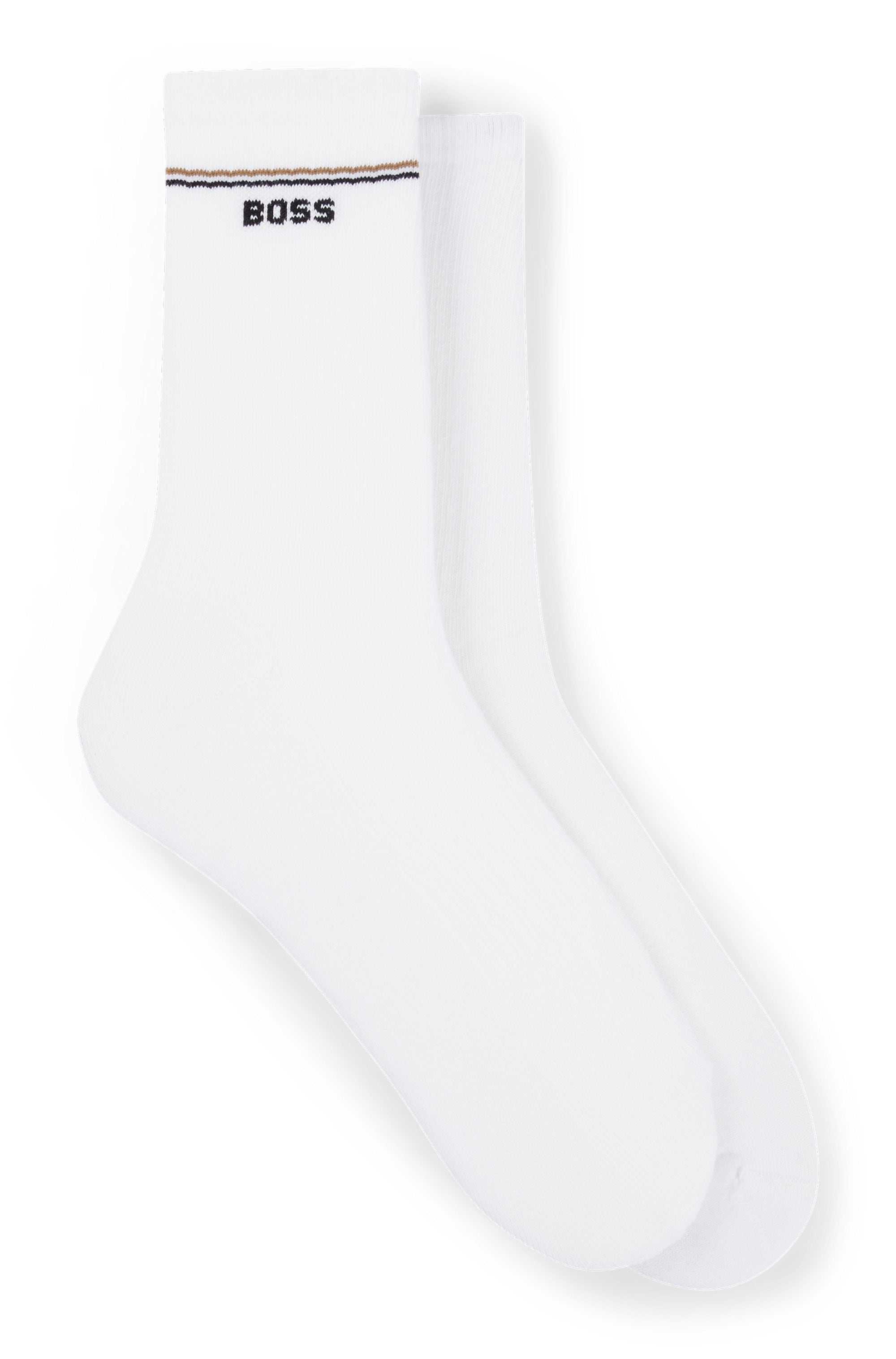 BOSS Socken "2P QS Iconic CC W", (Packung, 2 Paar, 2er), mit BOSS-Logoschri günstig online kaufen