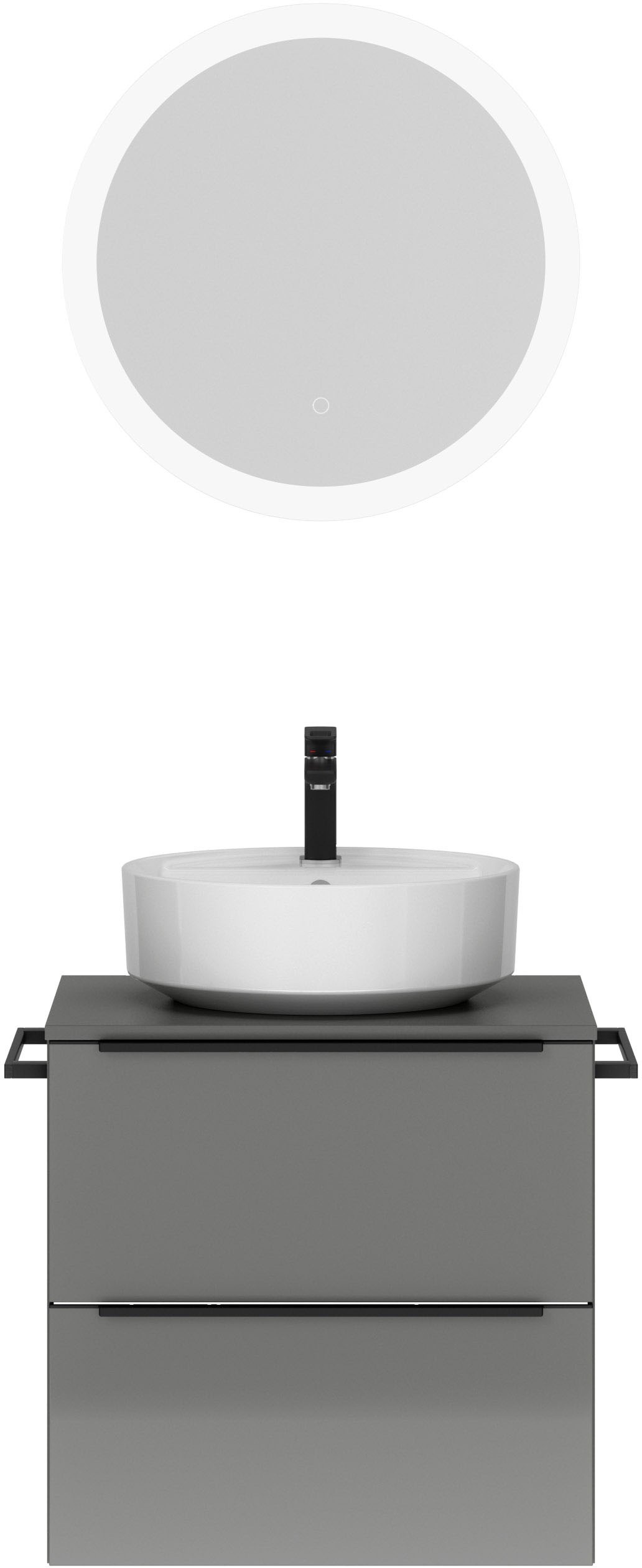 nobilia Badmöbel-Set "Alvene" vormontiert, mit Soft-Close, 2 Stk. tlg. günstig online kaufen